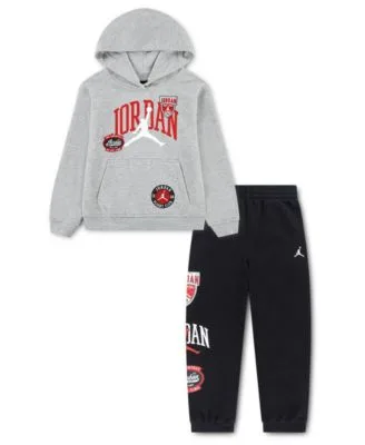 Interstate 23 Clutch Script Fleece Hoodie Pants 2 Piece Set by Jordan