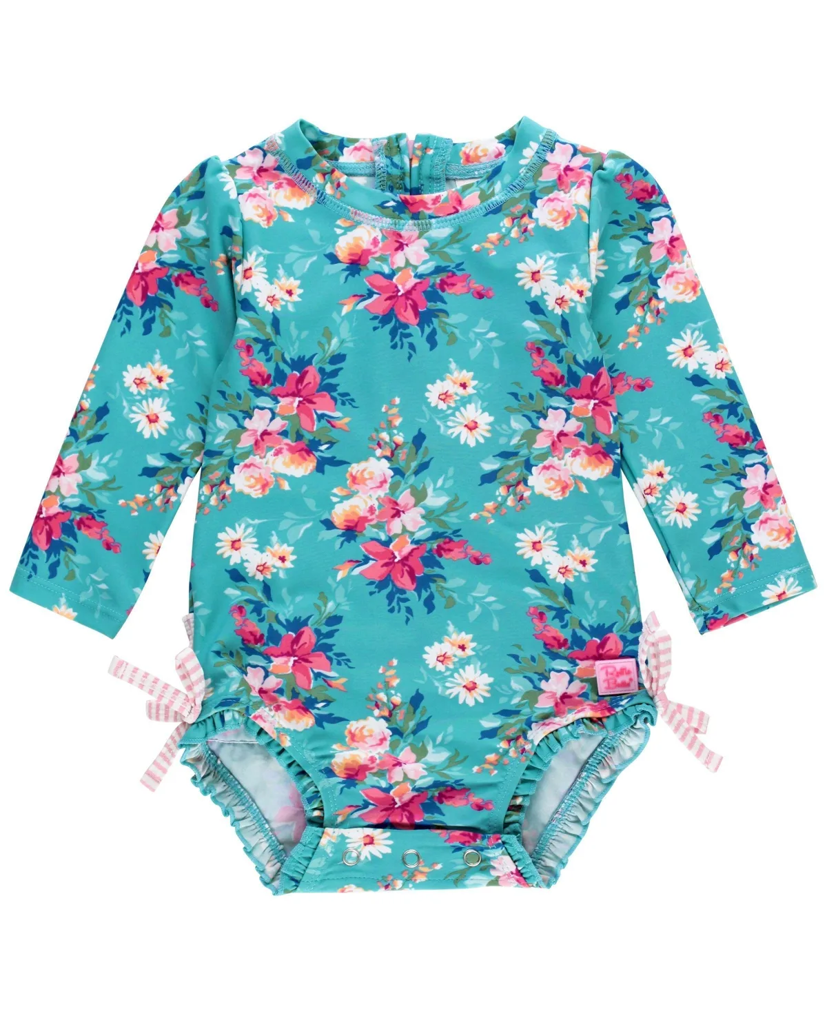 Long Sleeve One Piece Rash Guard by Rufflebutts