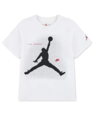 Jumpman Grid Blur Crewneck T Shirt by Jordan
