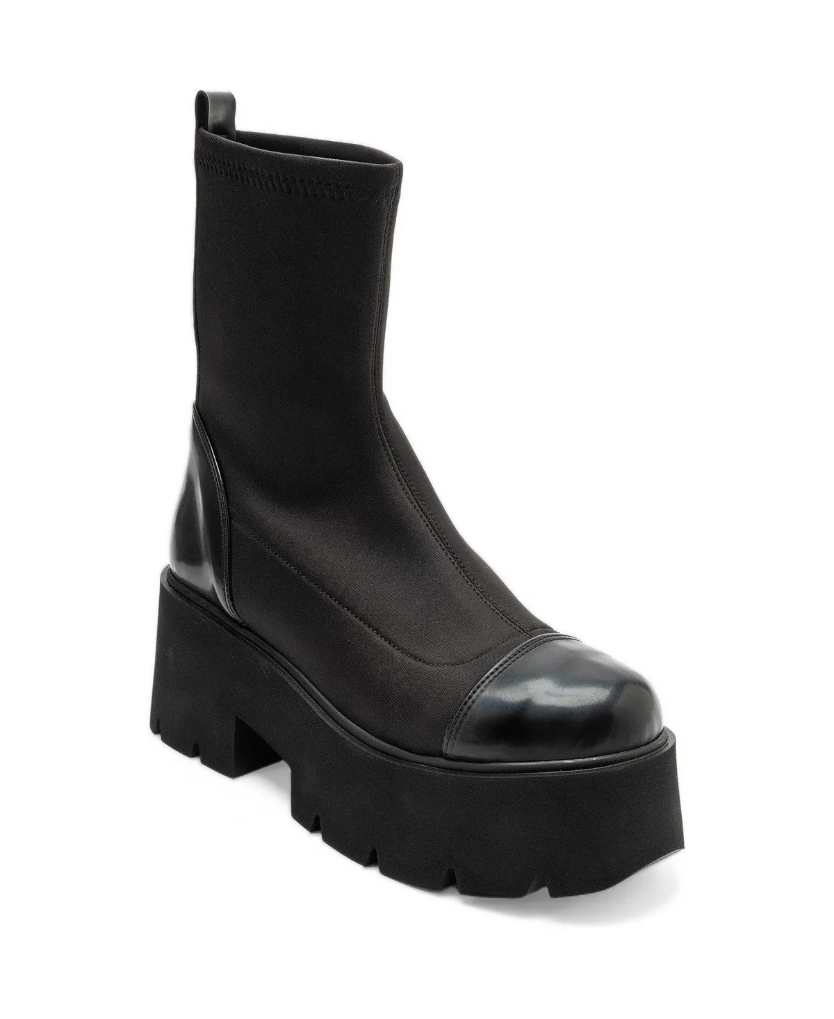 Jadelina Scuba Platform Sock Boot by Prologue Shoes