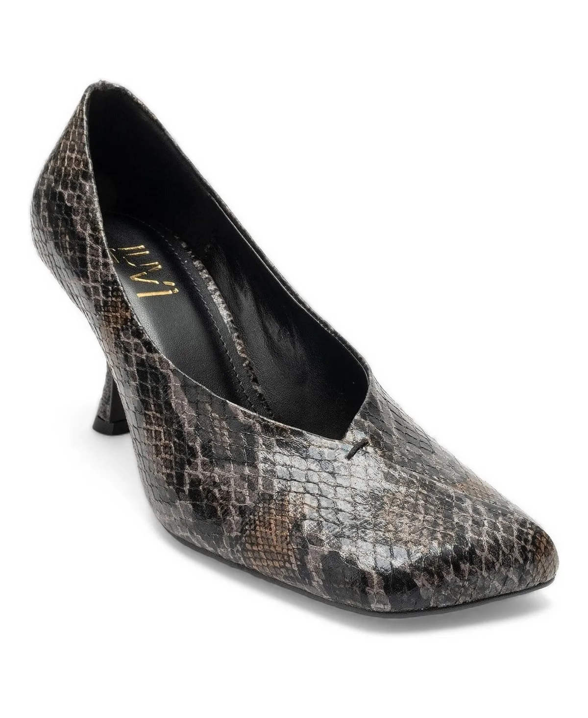 Hertz Stiletto Square Toe Pump by Prologue Shoes