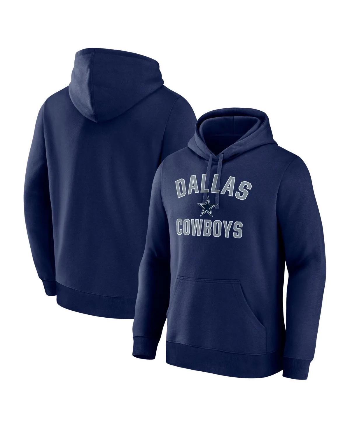 Dallas Cowboys Arch Victory Fleece Classic-Fit Hoodie by Logo Athletic