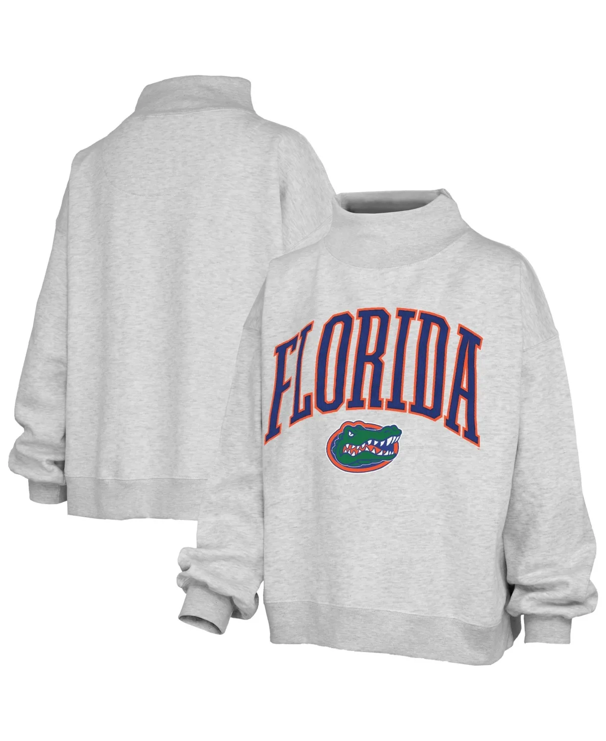 Florida Gators Nelson Texture Lingo Oversized Mock Neck Sweatshirt