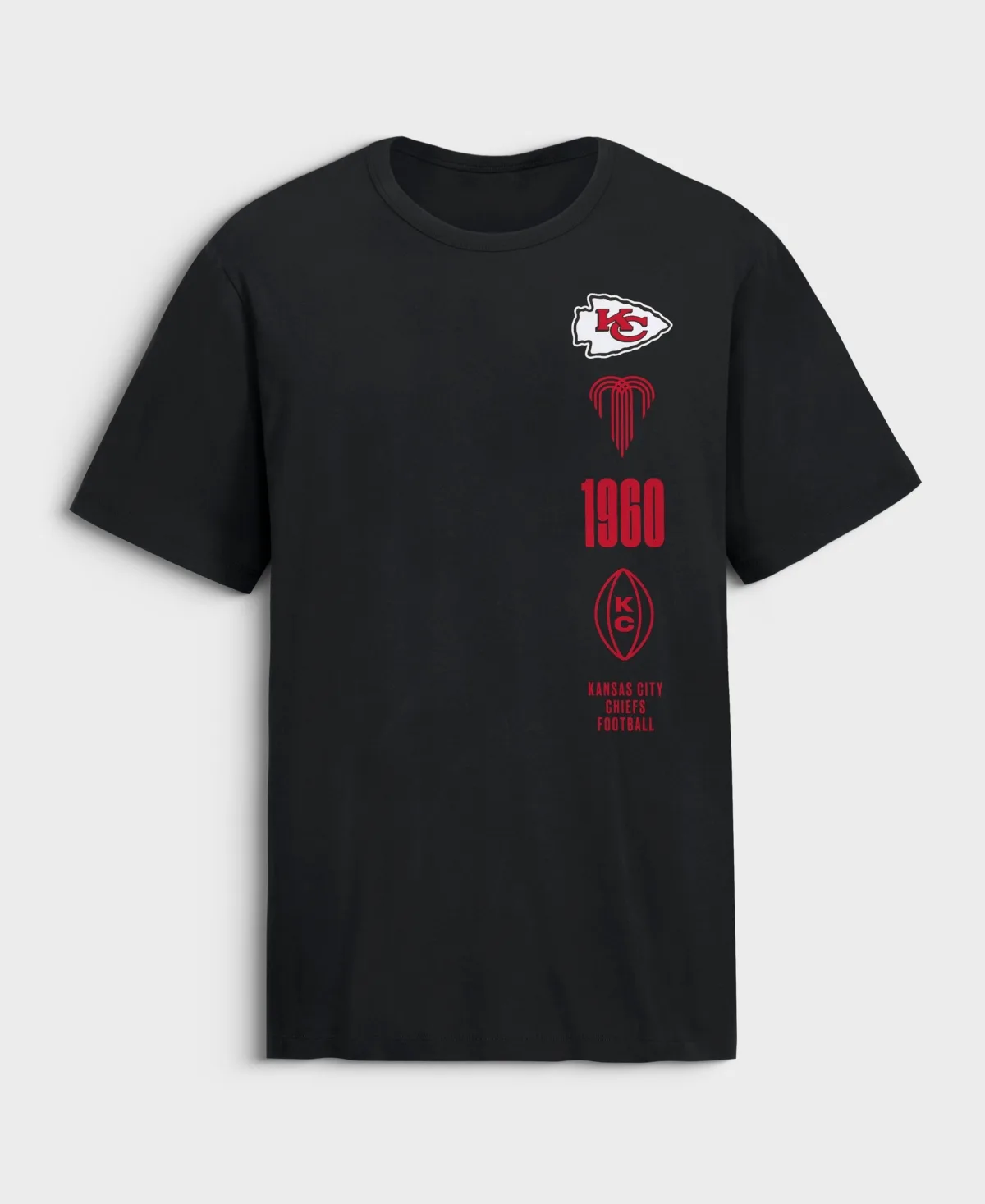 Kansas City Chiefs Breaking Tackles Legacy Cotton T-Shirt by Fanatics