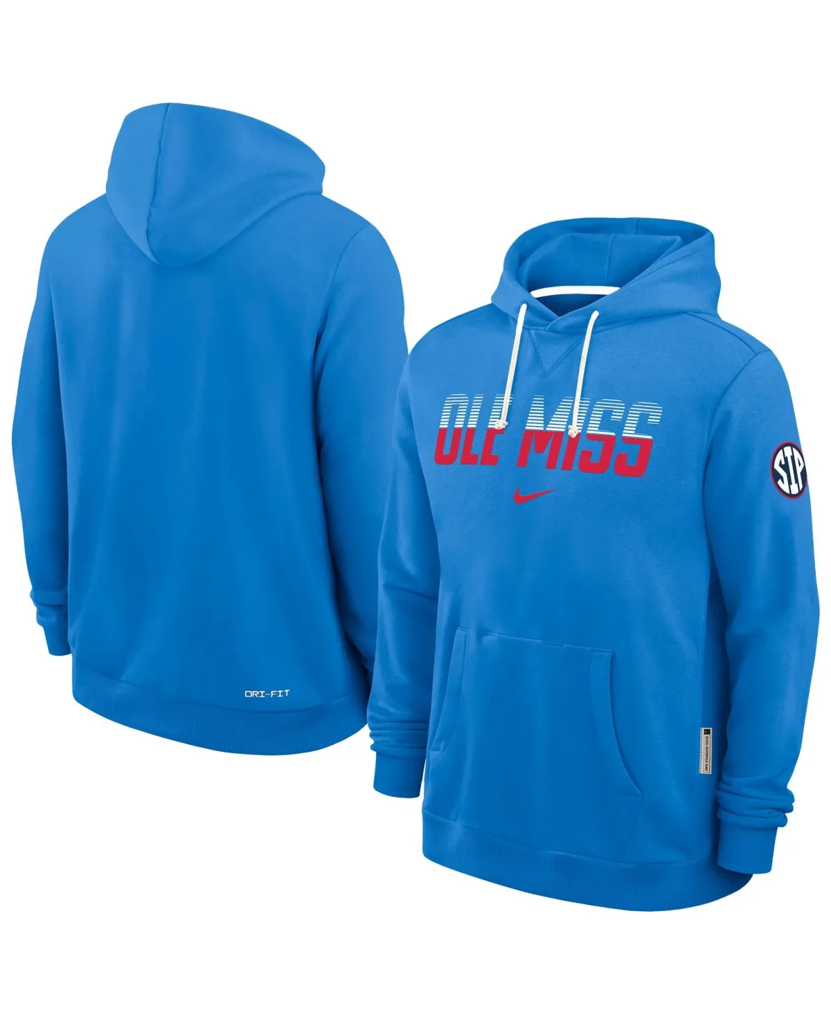 Ole Miss Rebels Standard Issue French-Terry Pullover Hoodie by Nike