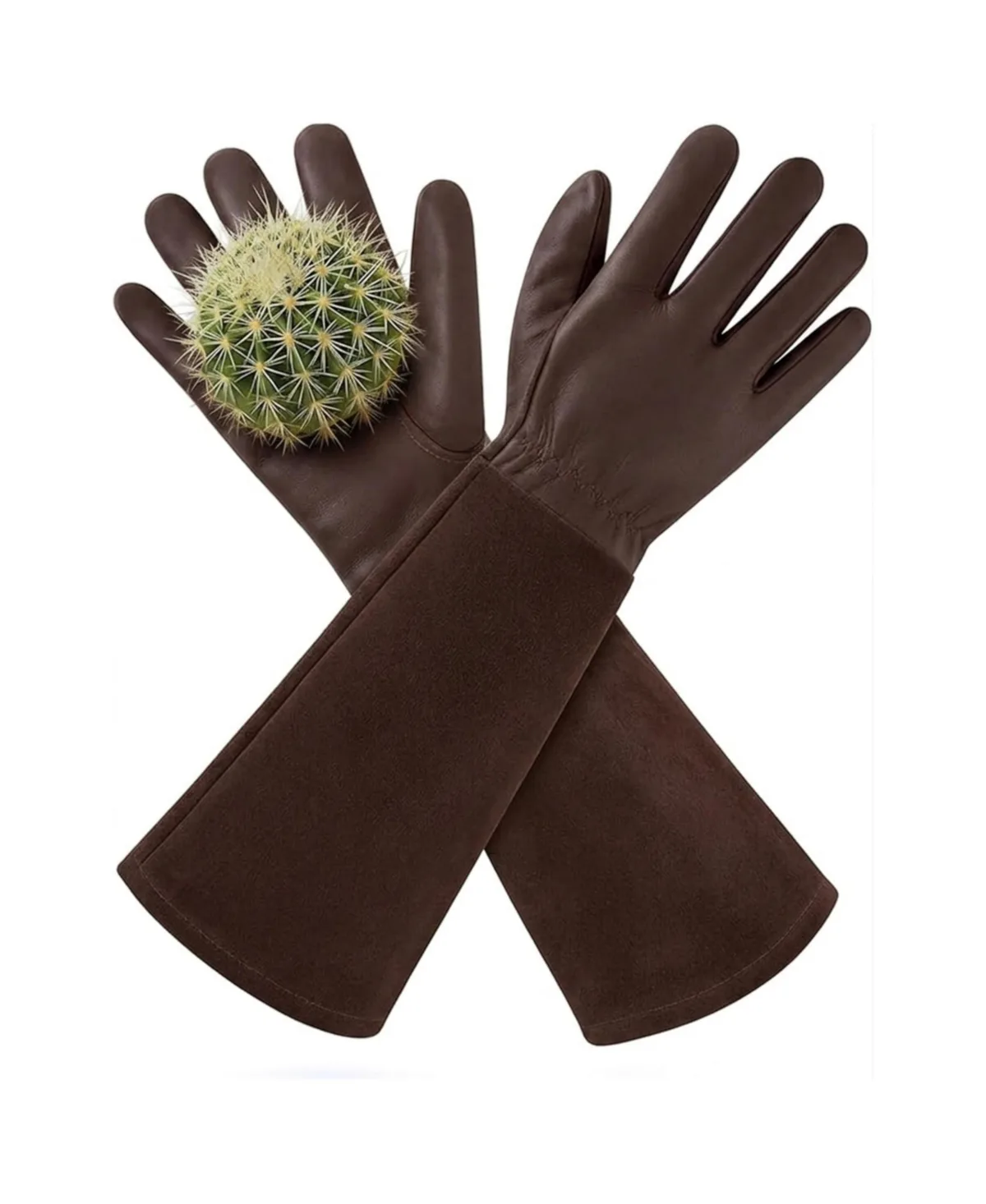 Thorn Proof Gardening Gloves Rose Pruning Cowleather Gauntlet by Xdovet