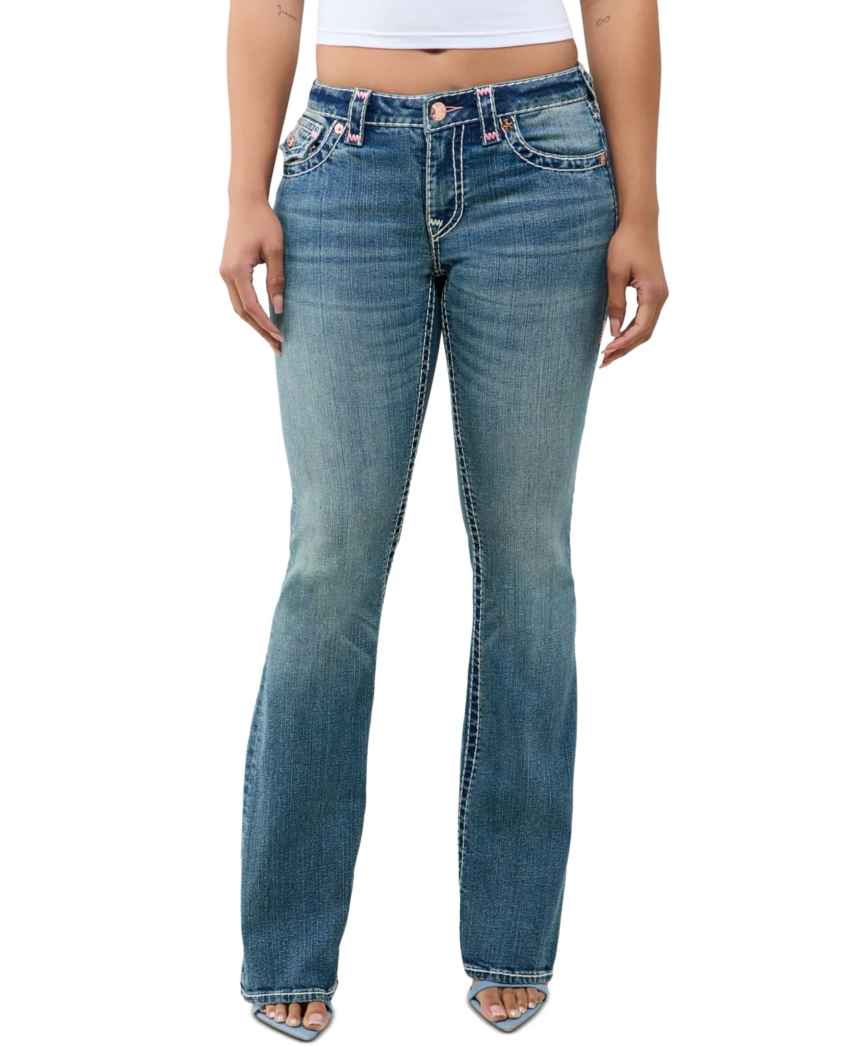 Becca Bootcut Stretch Jeans by True Religion