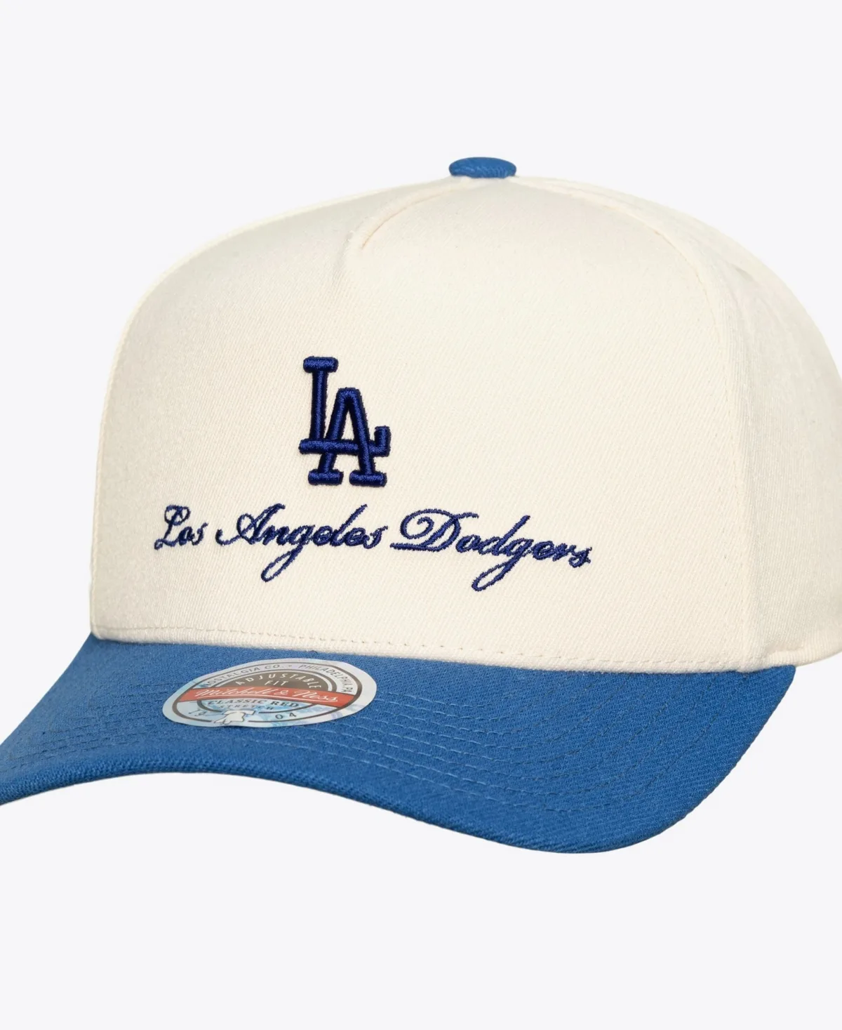 Los Angeles Dodgers Flawless Stretch-Snapback Hat by Mitchell & Ness