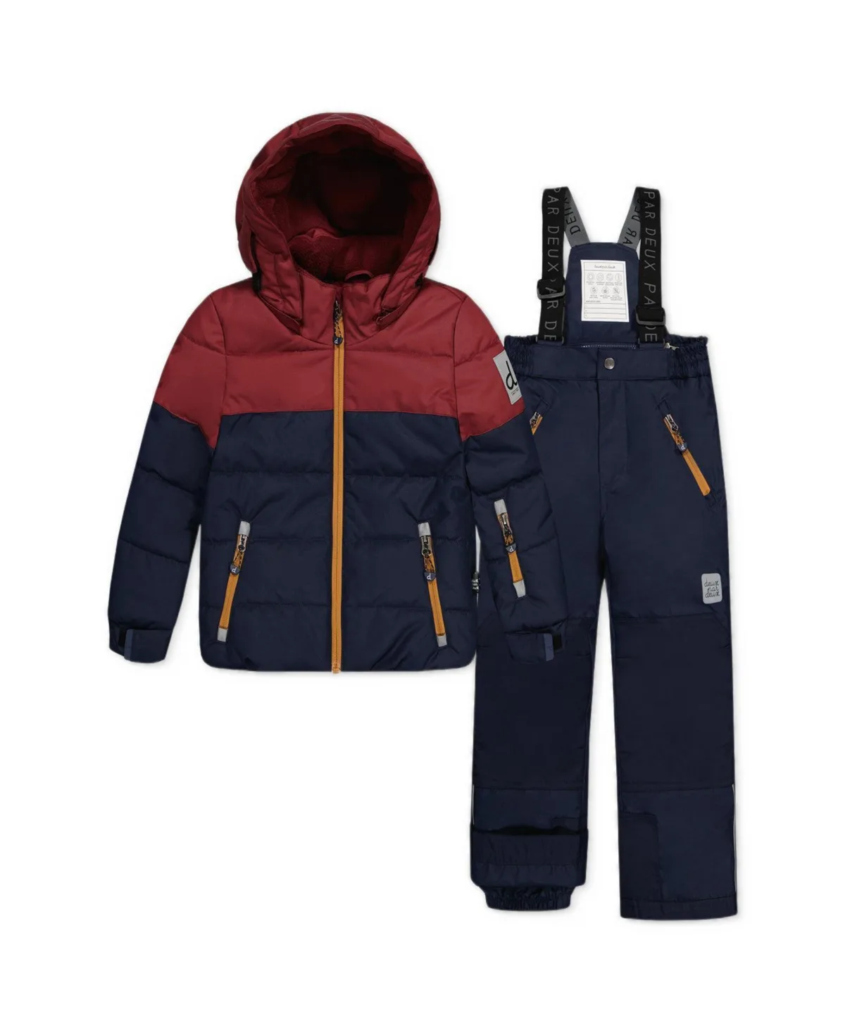Two Piece Play Snowsuit with Pants by Deux Par Deux