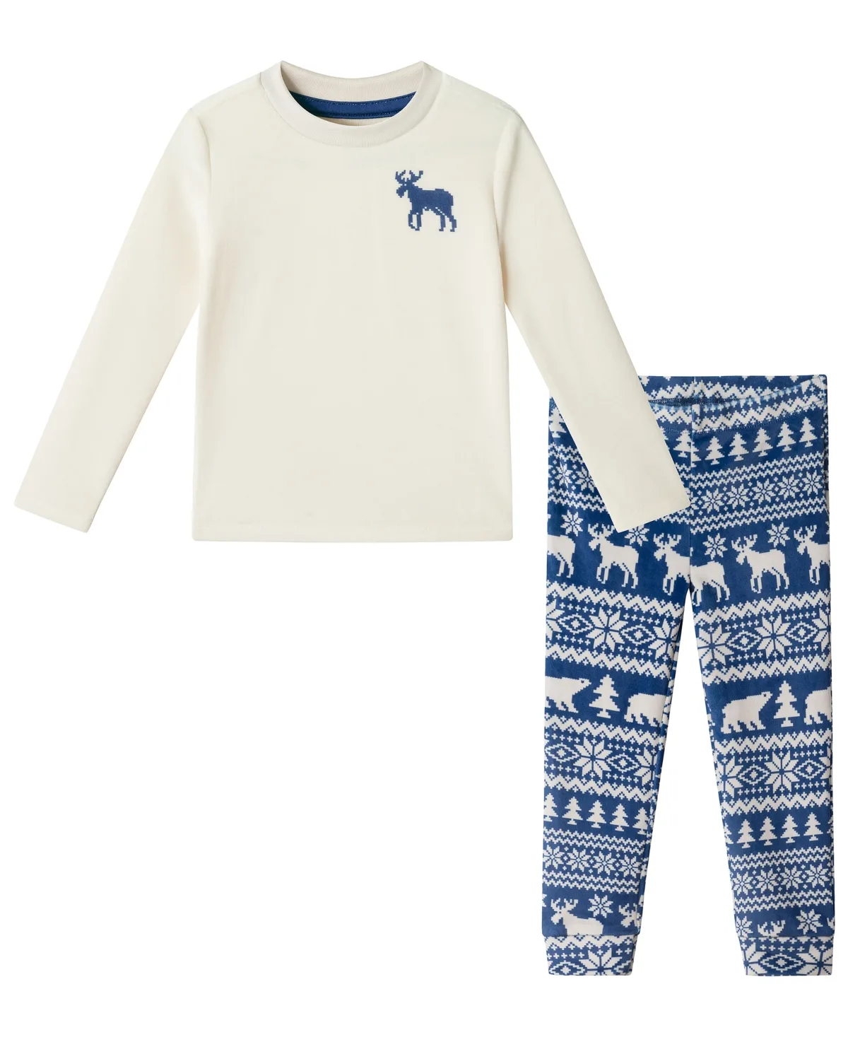Allover Print Pajama, 2-Piece Set by Andy & Evan