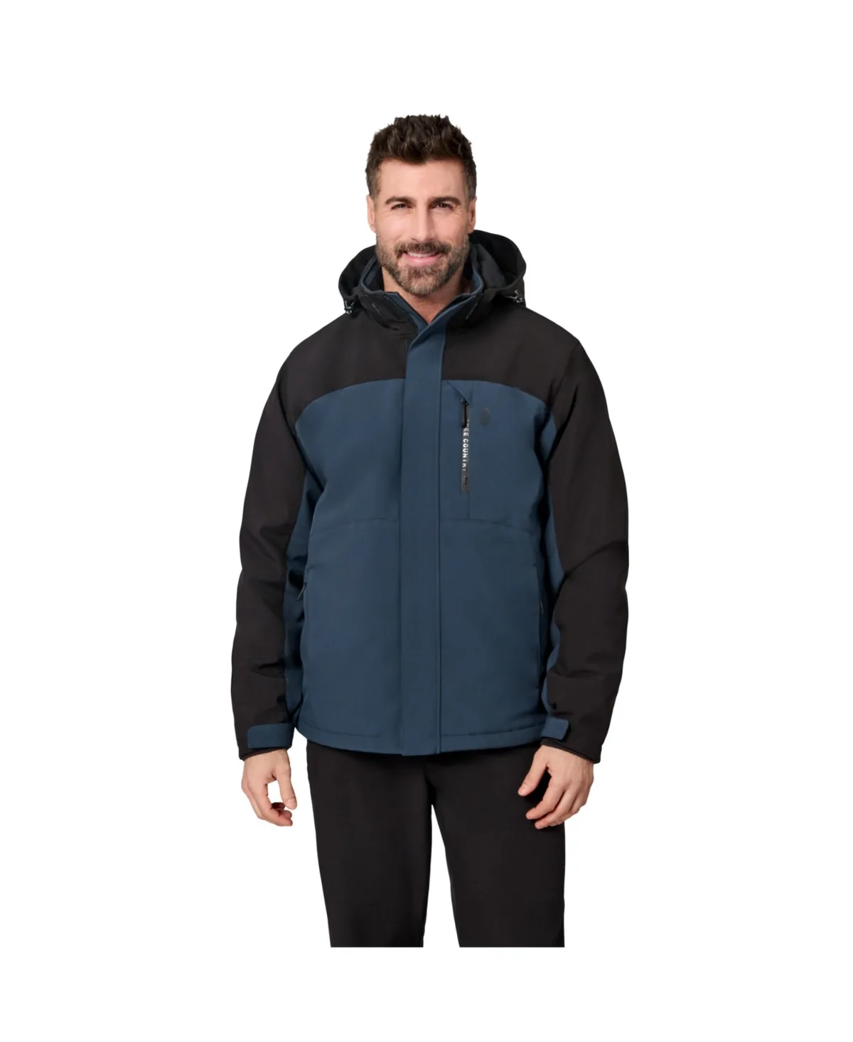 Titus Softshell Hooded Water-Resistant Jacket by Free Country