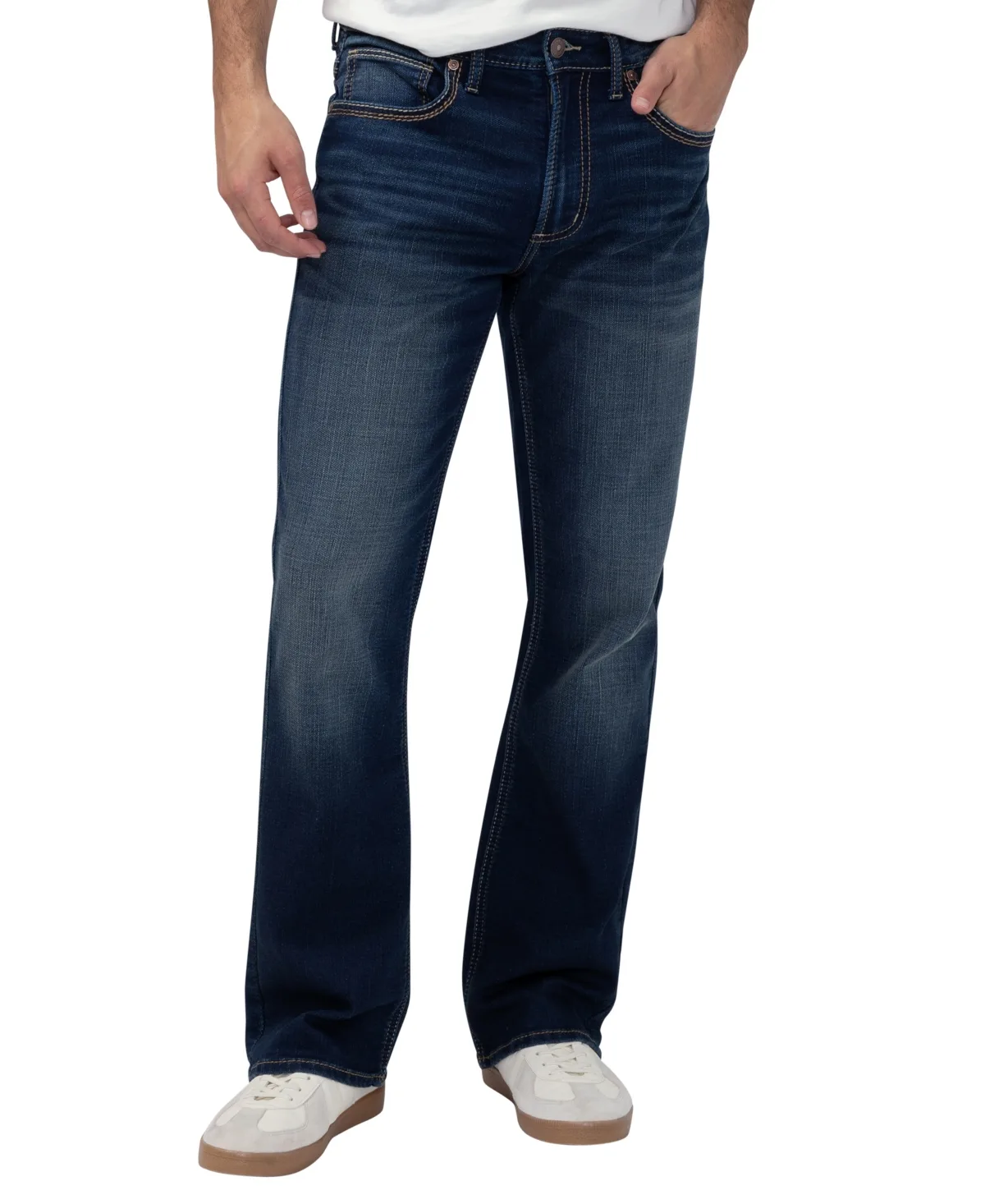 Craig Bootcut Classic-Fit Jeans by Silver Jeans