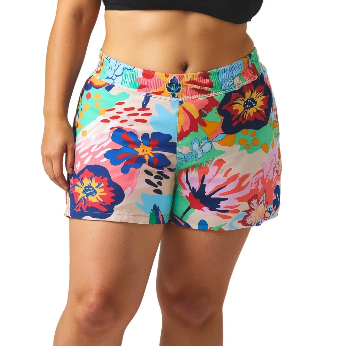 Classic Fit Swim Shorts with Panty by Calypsa