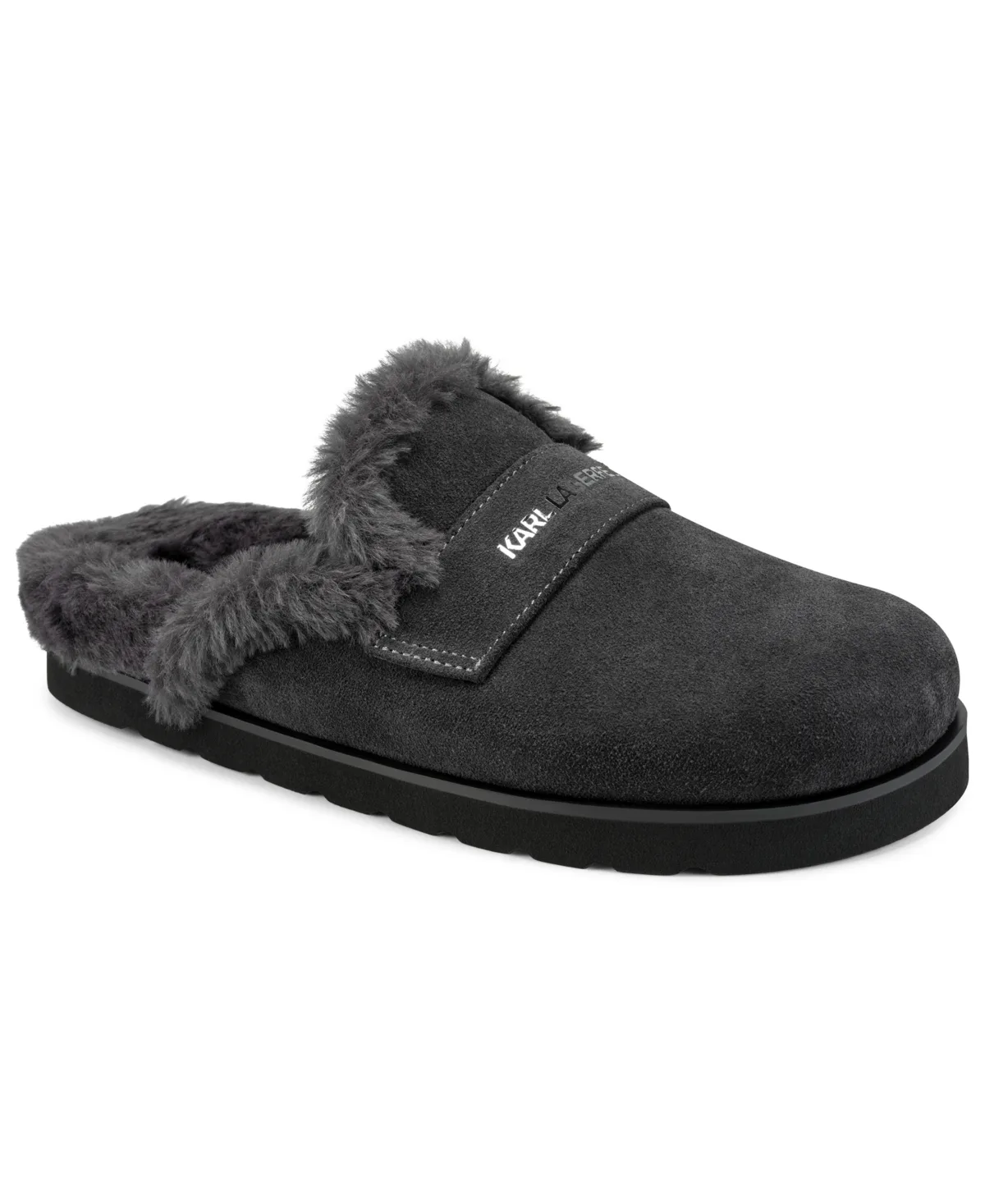 Illaria Slip-On Flat Clogs by Karl Lagerfeld