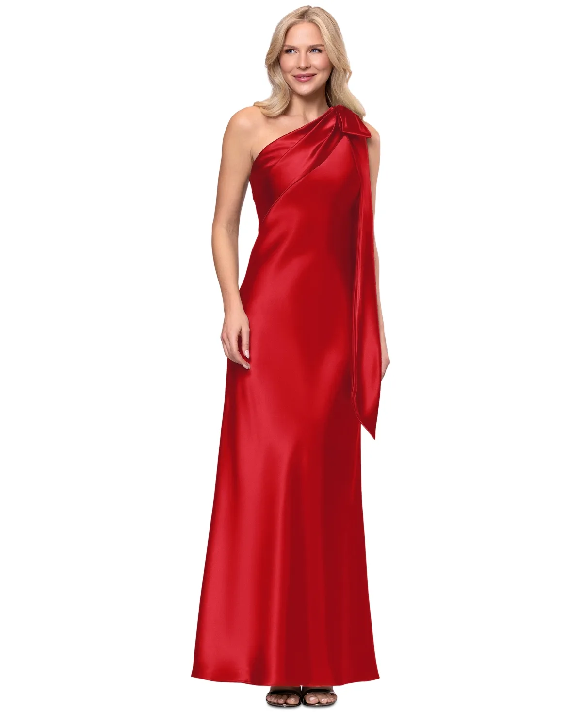 One-Shoulder Ball Gown