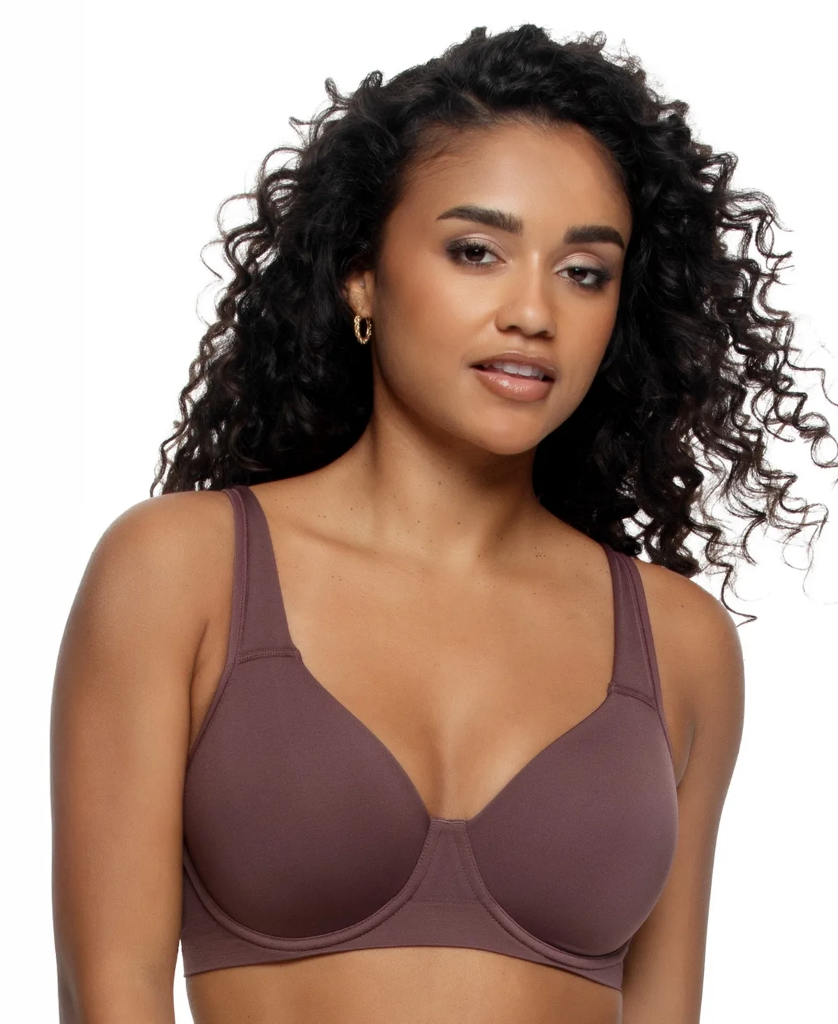 Utopia Full-Coverage Adjustable-Strap Cross-Back Bra by Paramour