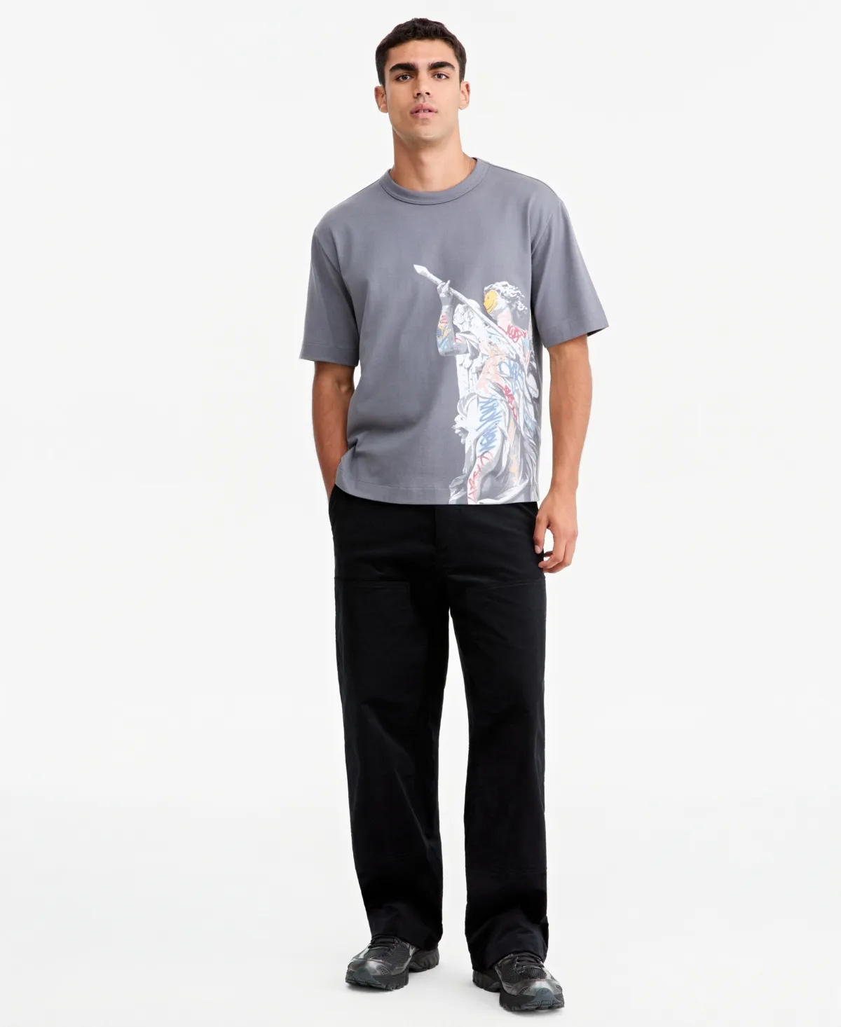 Baggy Corduroy Work Pants by Mode of One