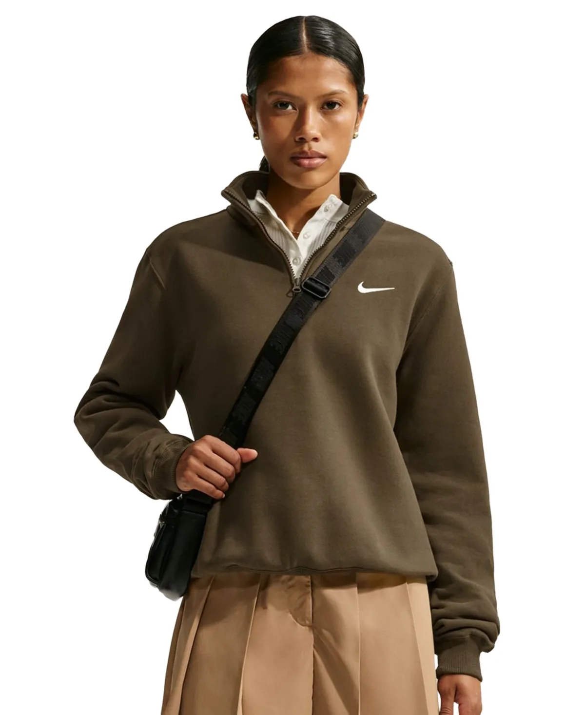 Studio Fleece 1/4-Zip Top by Nike