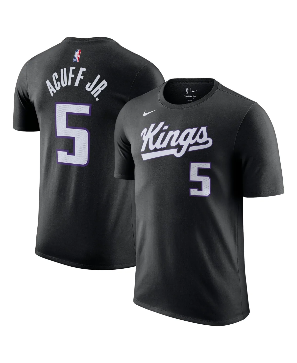 Sacramento Kings Darius Acuff Jr. Mesh-Detail T-Shirt by Nike