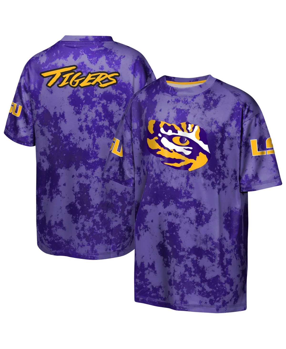Lsu Tigers Off-Side Sublimated T-Shirt by Outerstuff