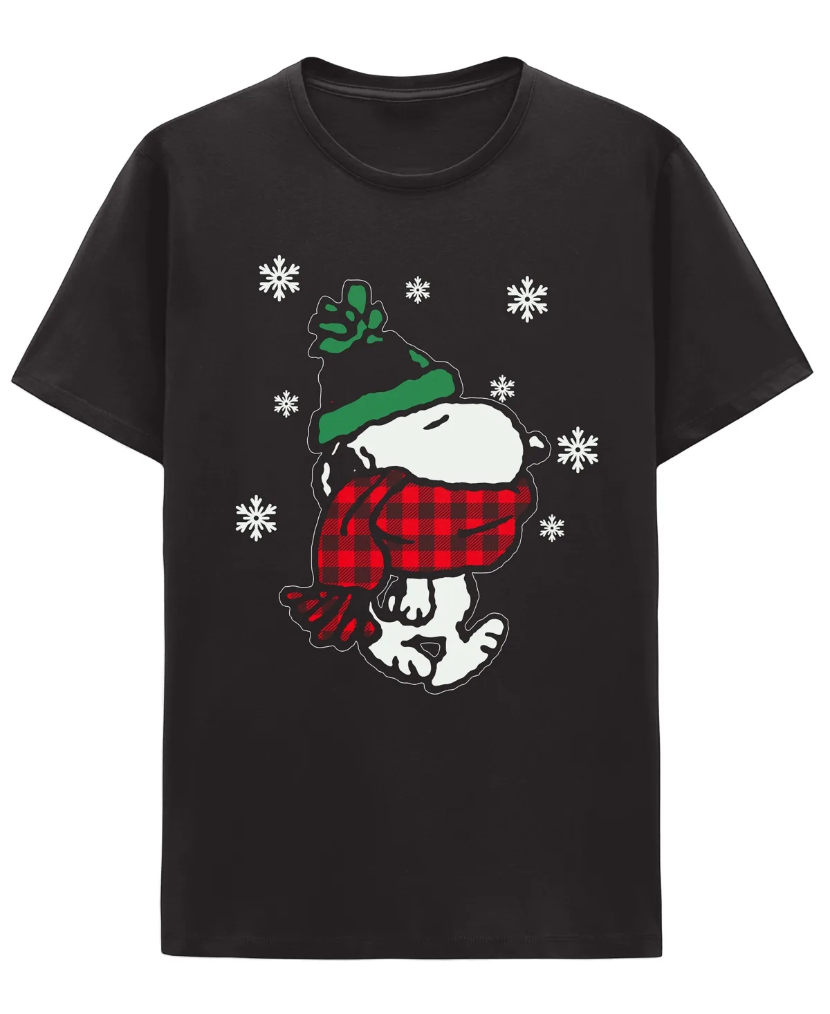 Snoopy Let It Snow Graphic T-Shirt by Hybrid Apparel