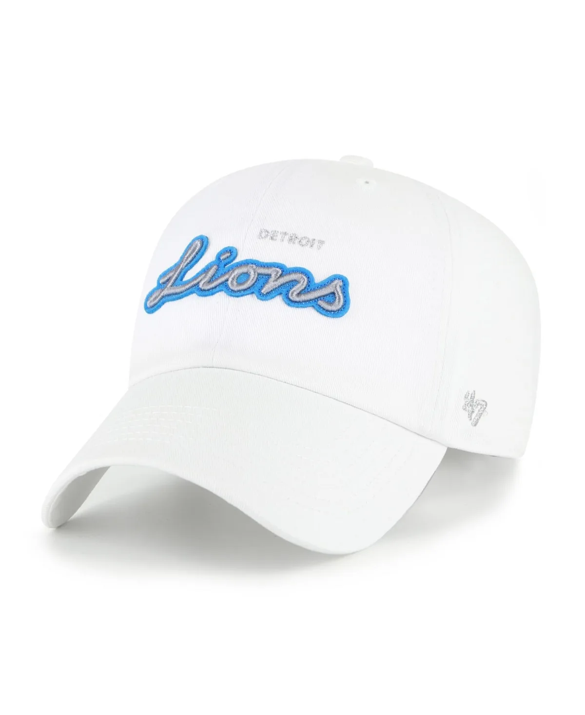 Detroit Lions Clean Up Adjustable Hat by 47 Brand