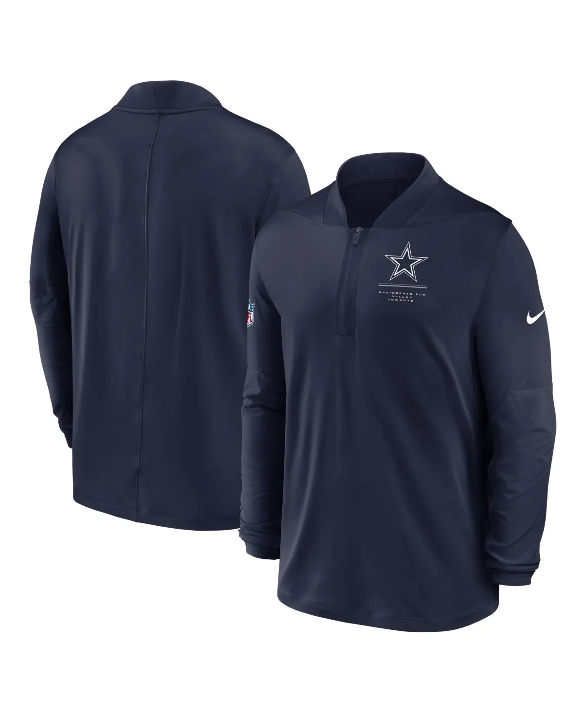 Dallas Cowboys Logo Glory Quarter-Zip Midweight Pullover by Nike