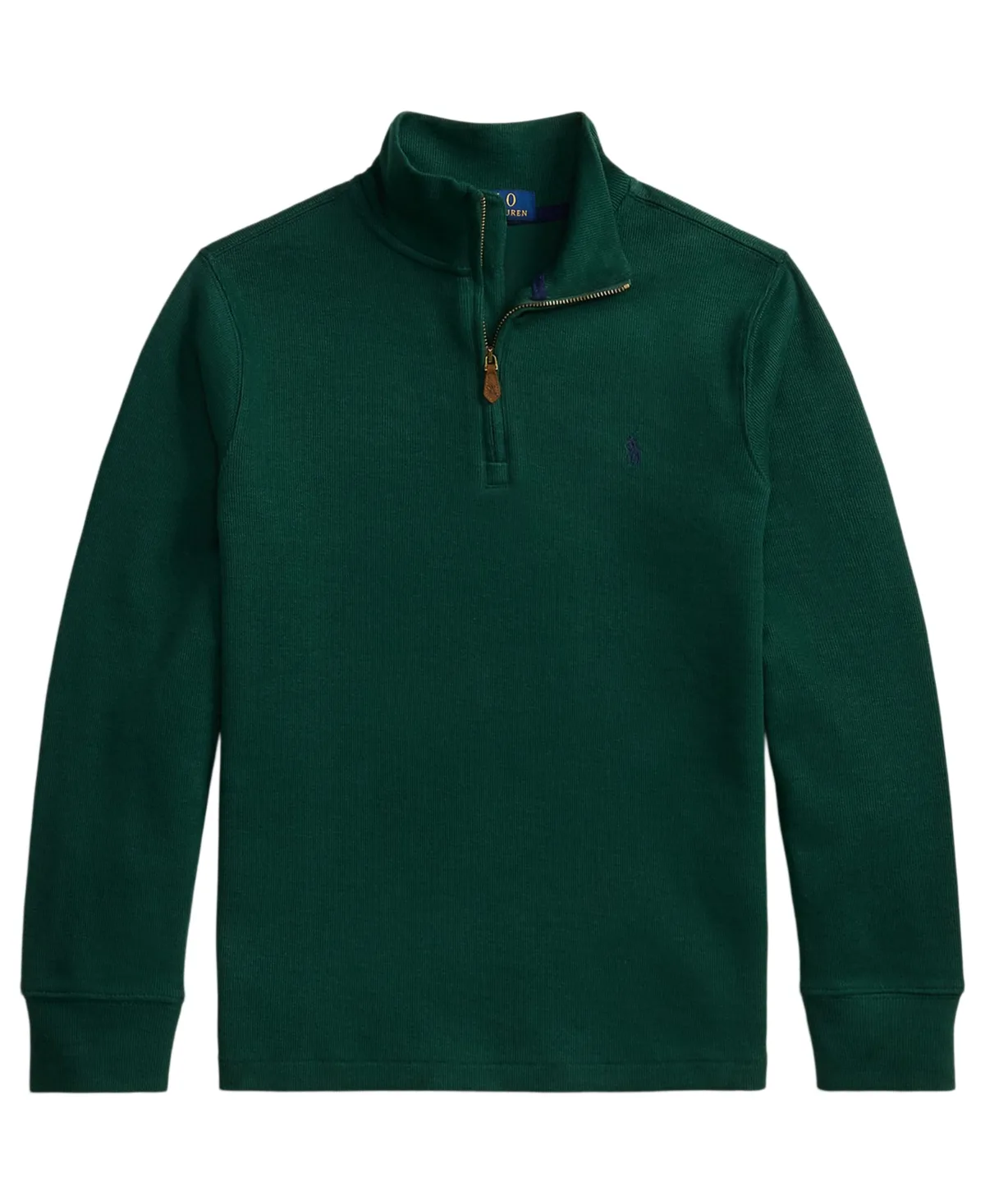 Estate Rib Quarter-Zip Sweater by Polo Ralph Lauren