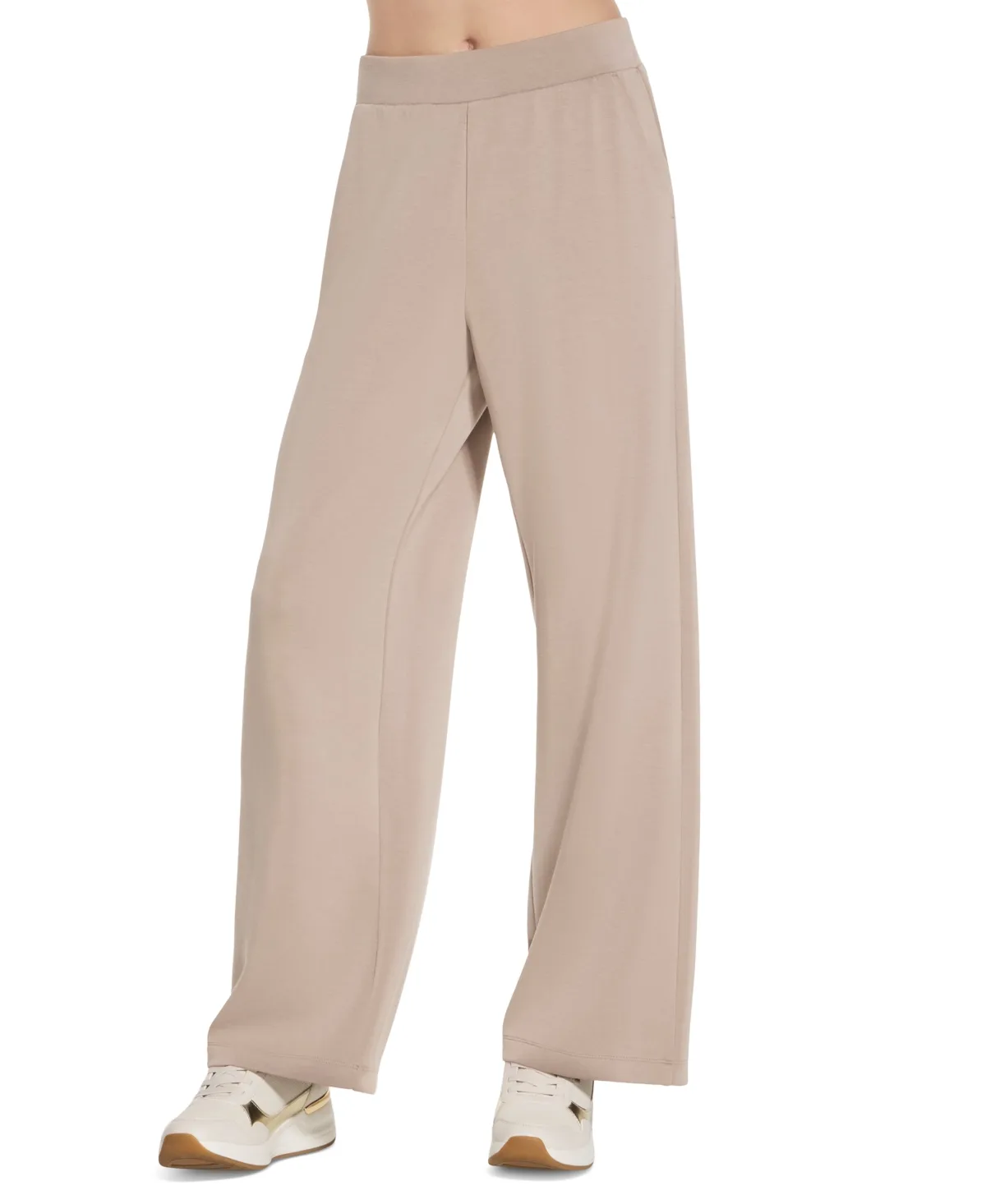 Skechluxe Elevate Slip-In Wide-Leg Pull-On Relaxed Pants by Skechers