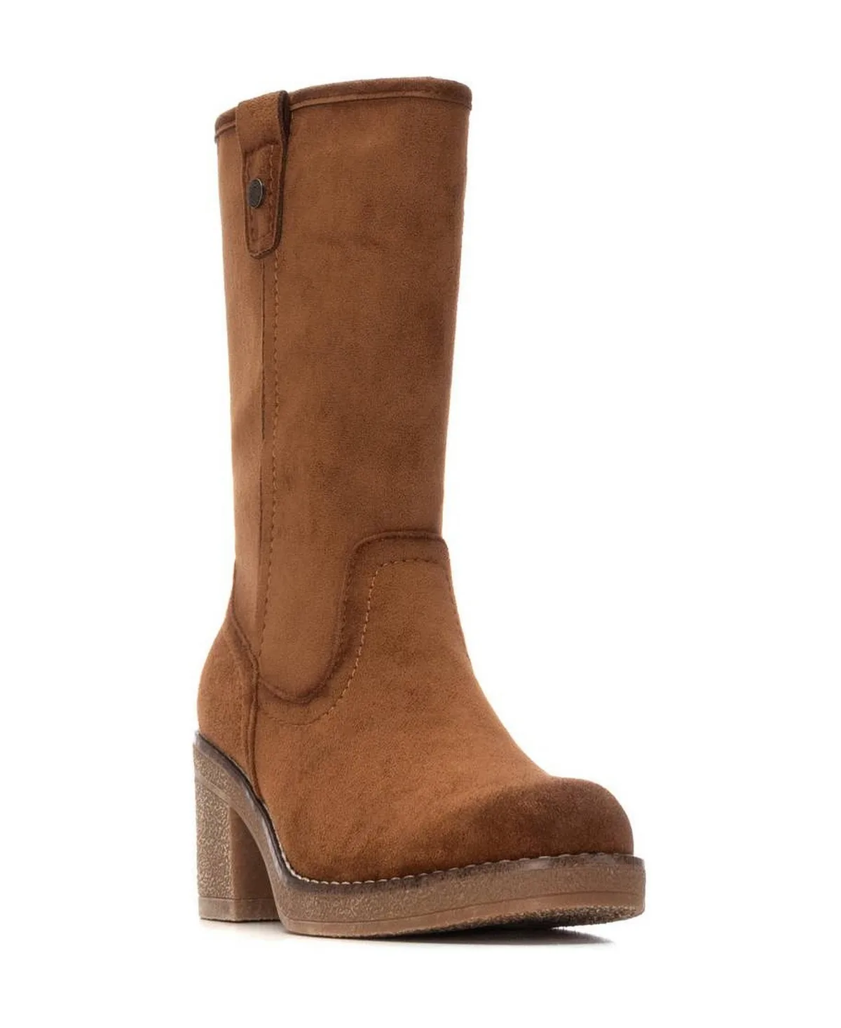 Suede Heeled Booties Refresh Collection by Xti