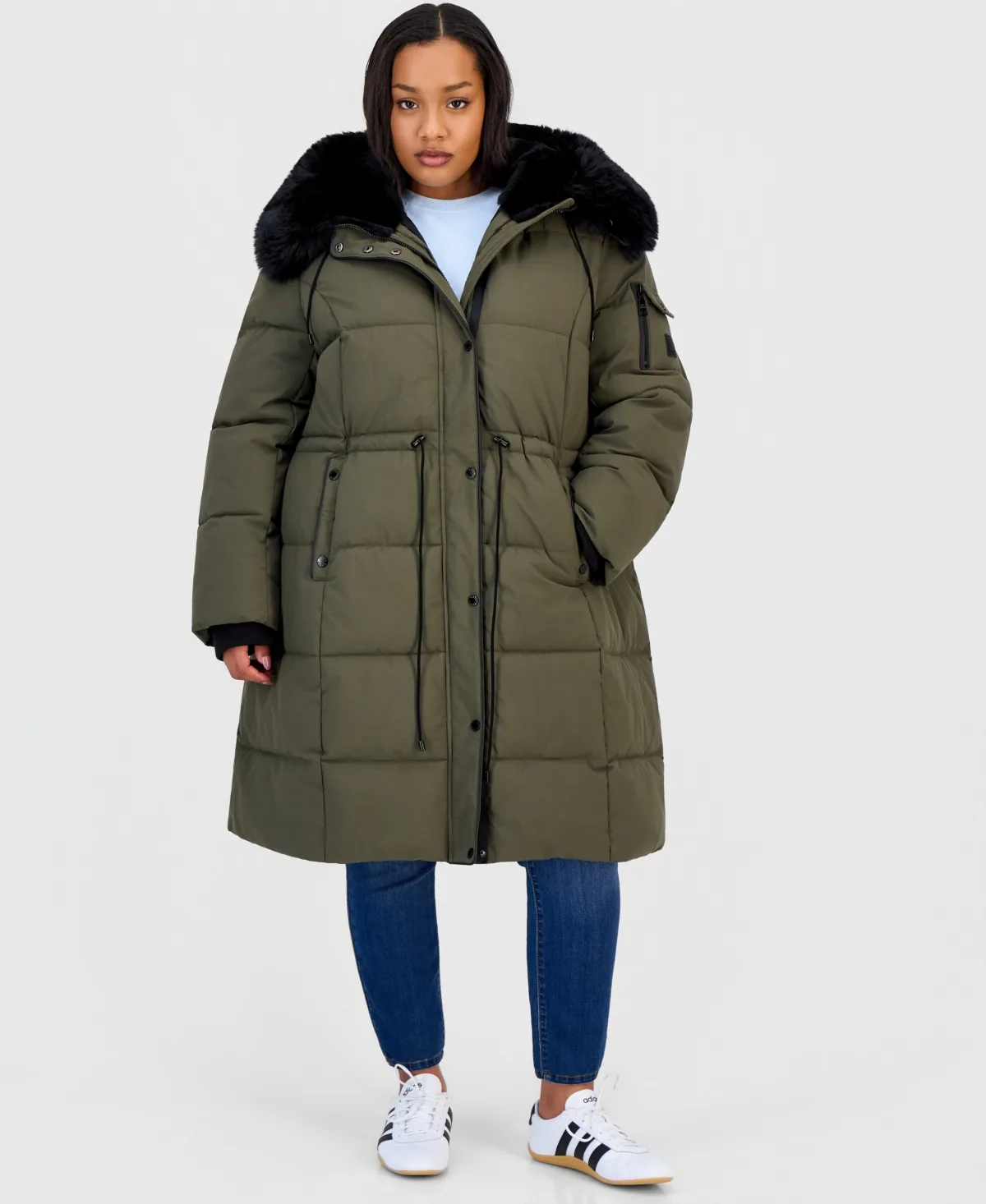 3/4 Ff Anorak Puff by Steve Madden
