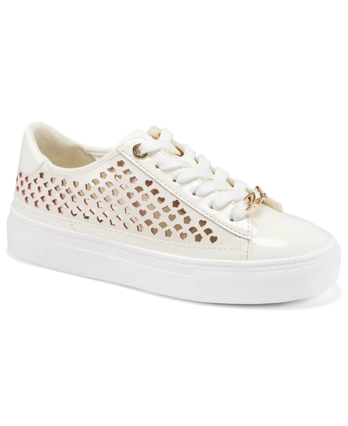 Caswell Lace-Up Platform Sneakers by Karl Lagerfeld