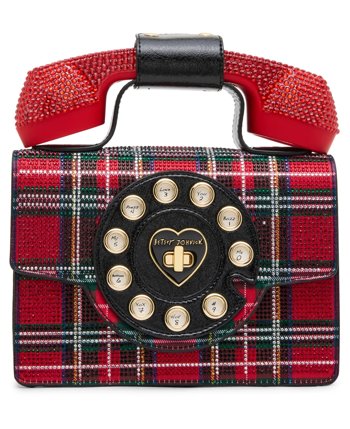 Boring Phone Small Crossbody Handbag by Betsey Johnson