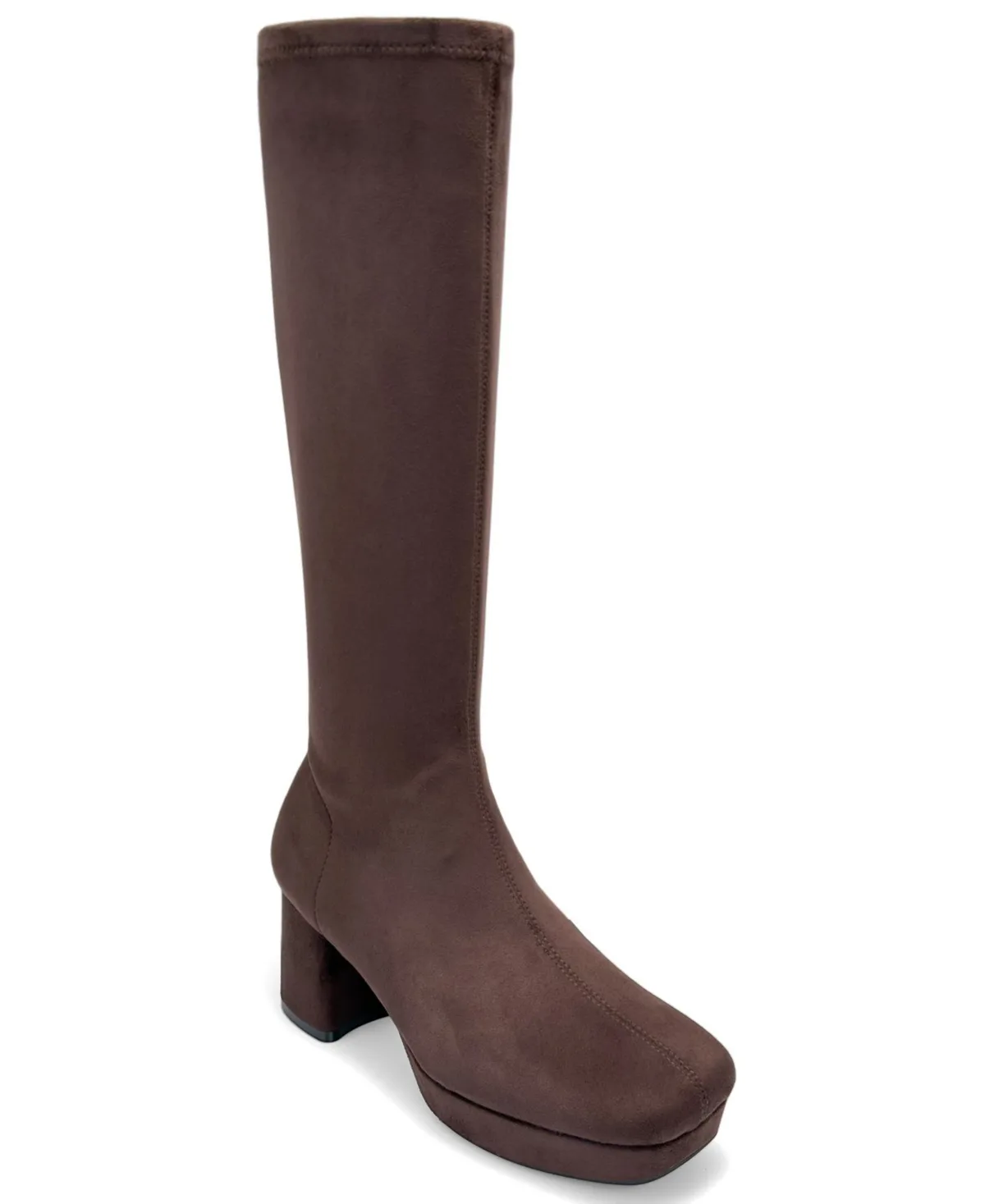 Sasha Over-the-Knee Square-Toe Platform Boots by Aerosoles