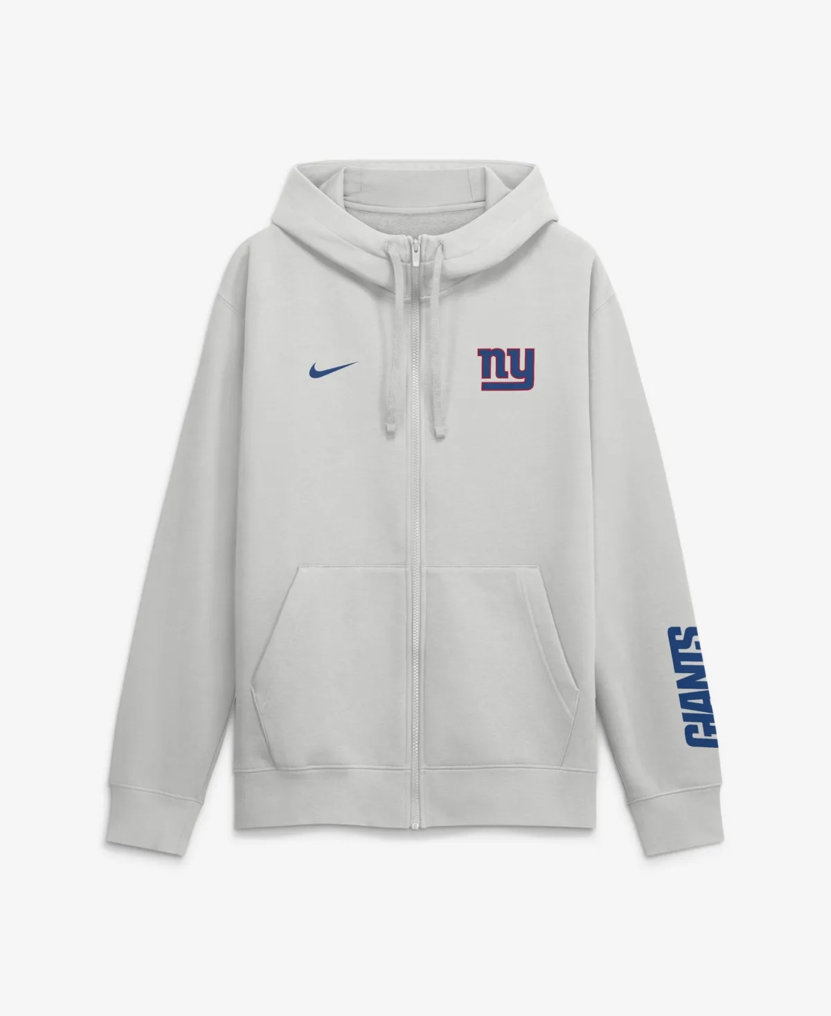 New York Giants Cool Down Club Full-Zip Scuba Hood Hoodie by Nike