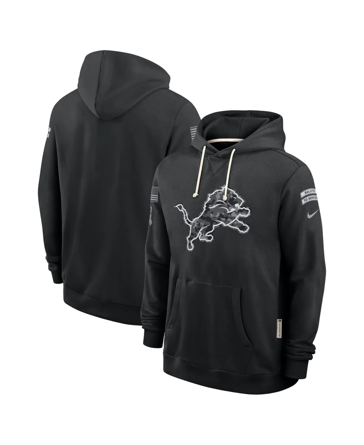 Detroit Lions Sideline Pullover Hoodie by Nike