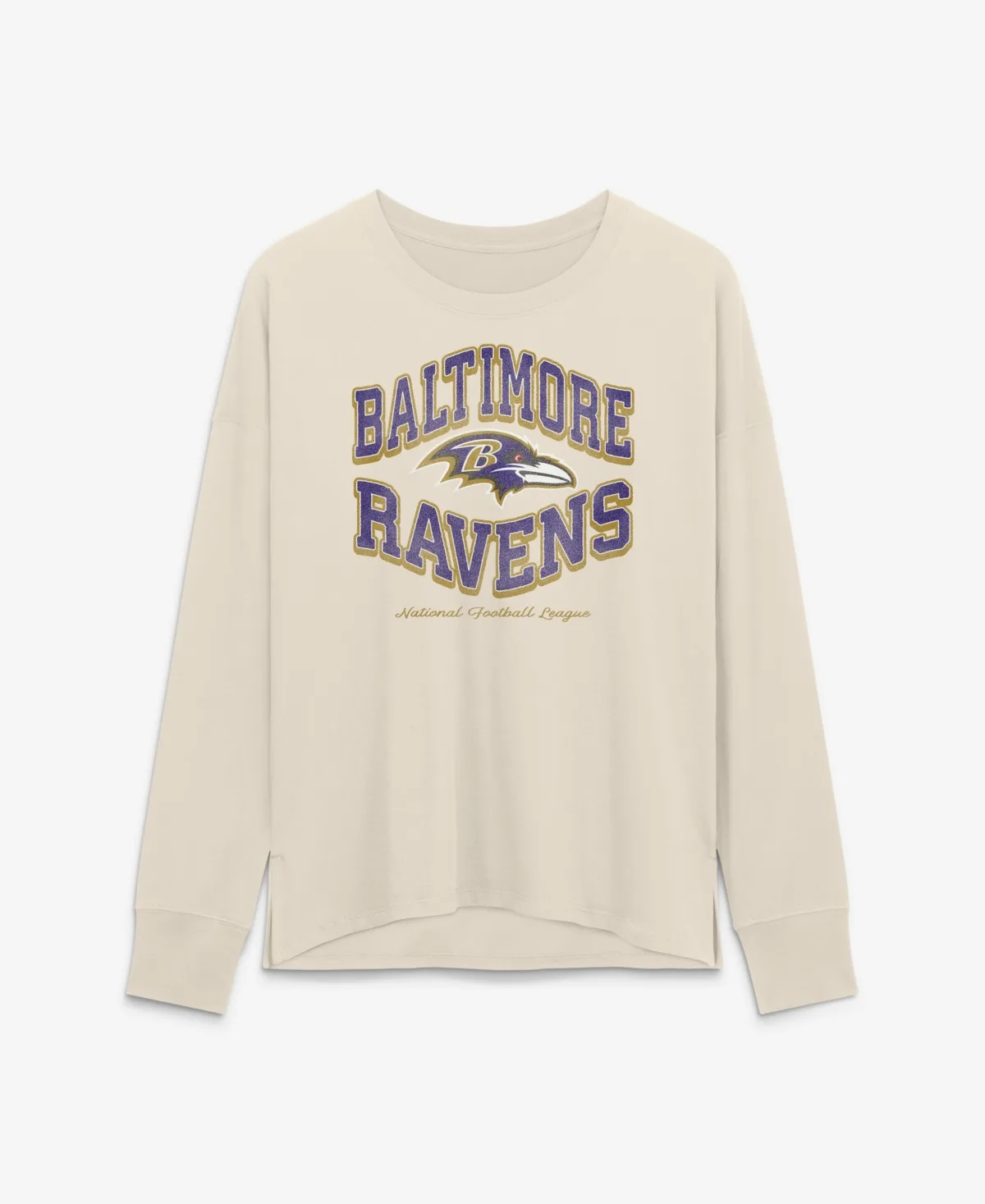 Baltimore Ravens Heritage Legacy Long-Sleeve T-Shirt by Fanatics