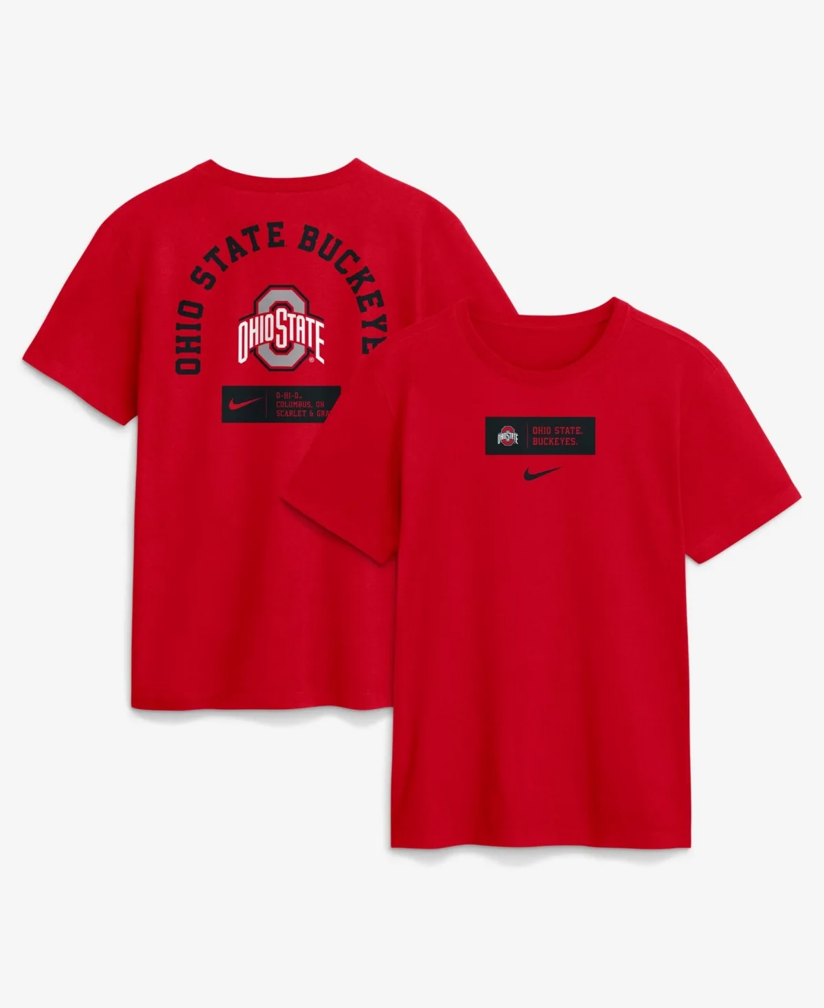 Ohio State Buckeyes Primetime Crewneck T-Shirt by Nike