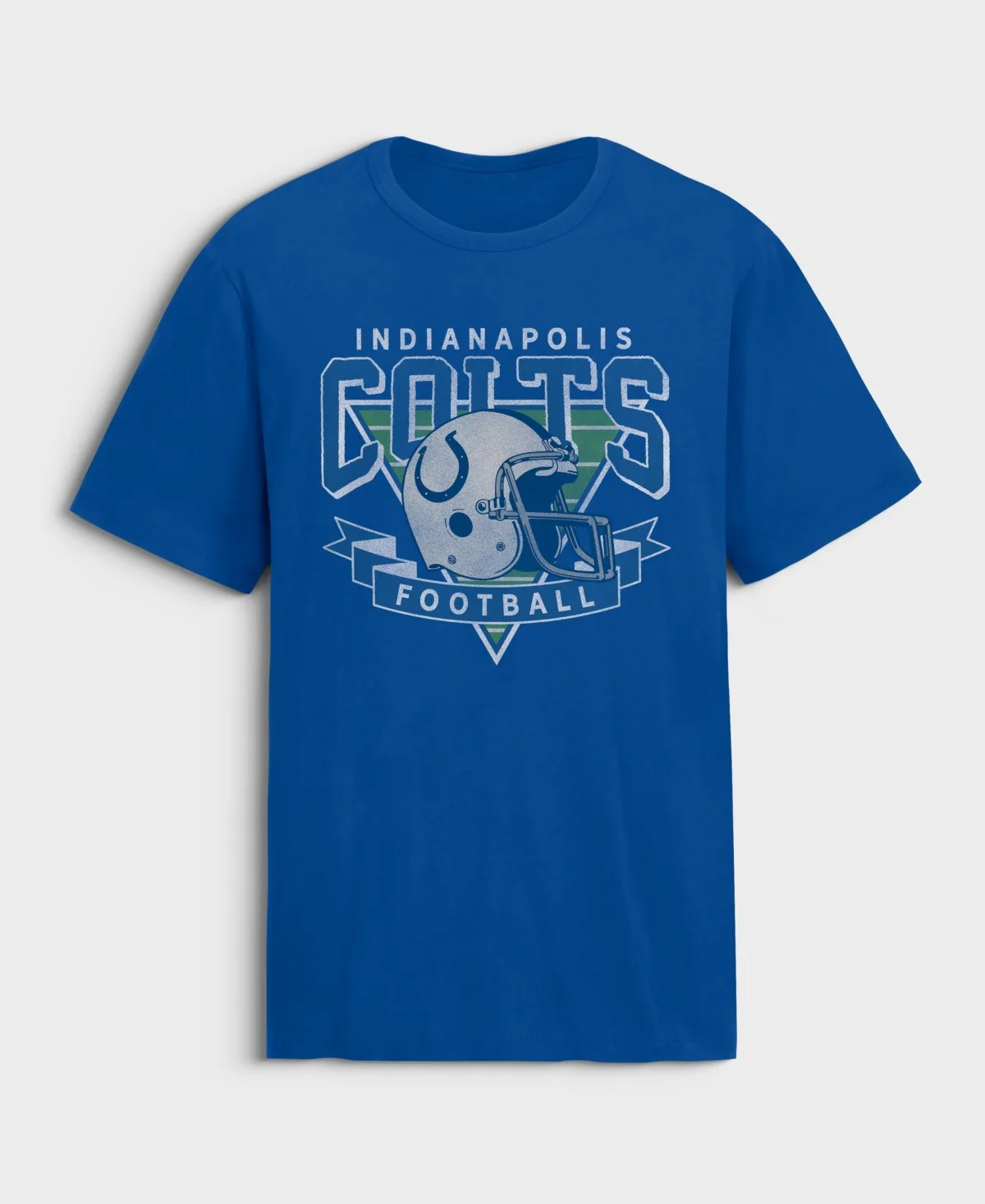 Indianapolis Colts Old Fashion Rushing Legacy Cotton T-Shirt by Fanatics