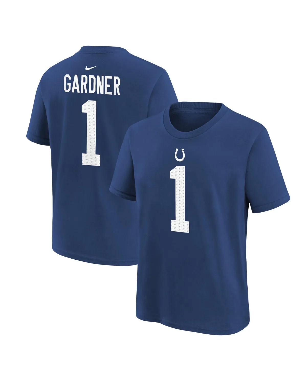 Ahmad Sauce Gardner Indianapolis Colts Player Name Number T-Shirt by Nike
