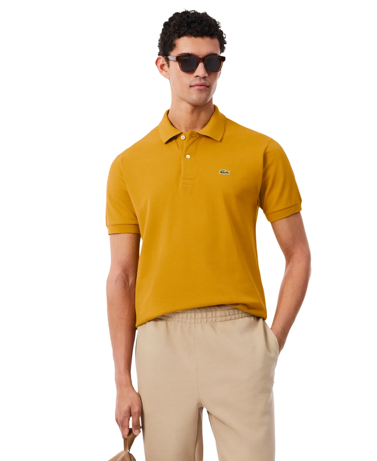 L.12.12 Classic-Fit Petit Pique Short-Sleeve Polo Shirt