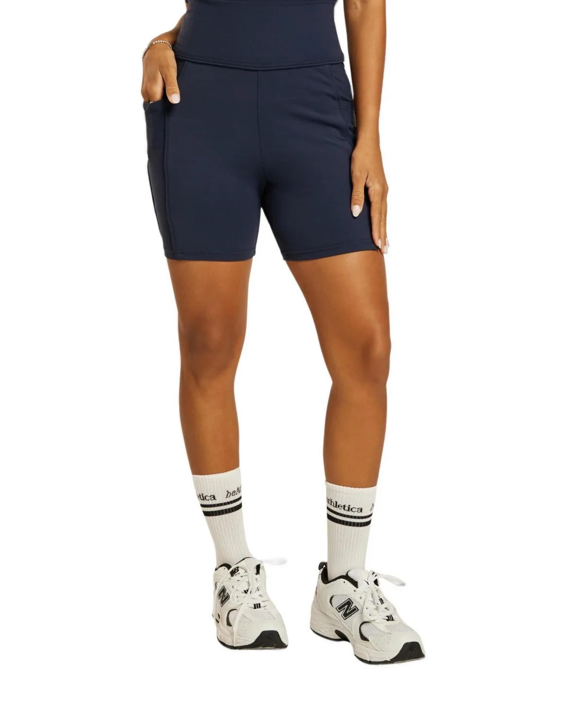 Be 180 High-Waisted Cycling Shorts, 5.5" Inseam by Be Athletica
