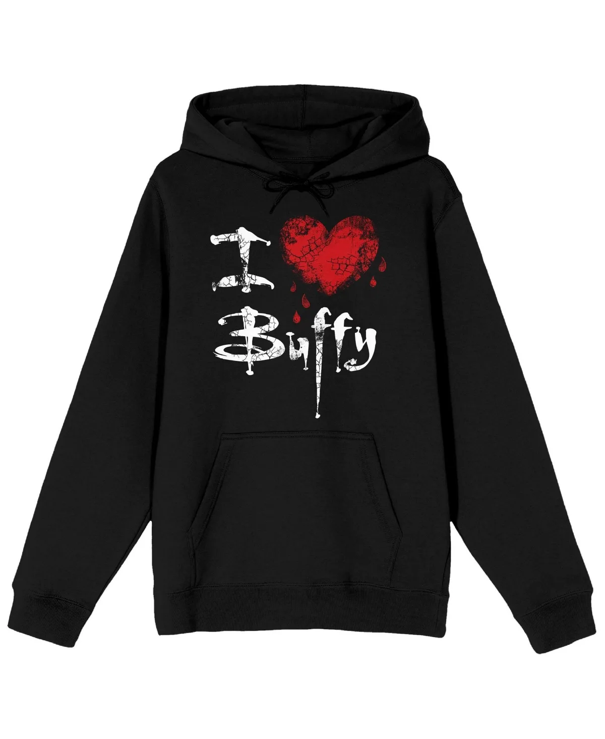 Buffy the Vampire Slayer I Love Buffy Long Sleeve Hooded by Buffy the Vampire Slayer