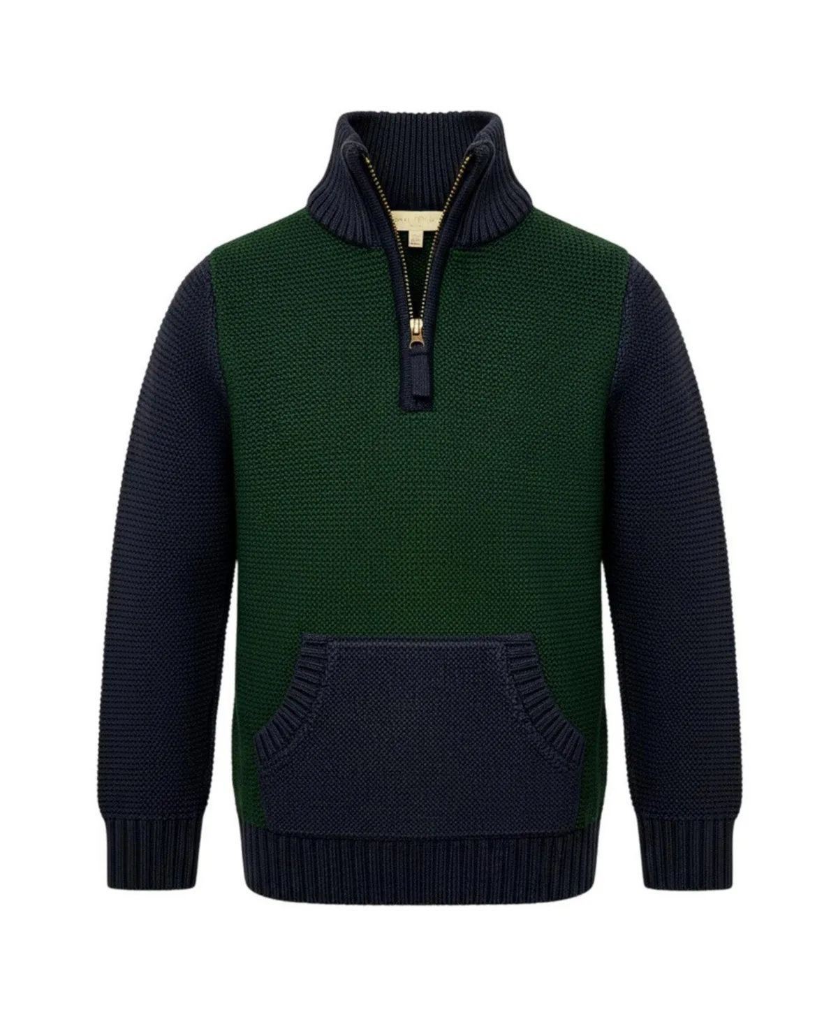 Organic Half Zip Kanga Sweater by Hope & Henry