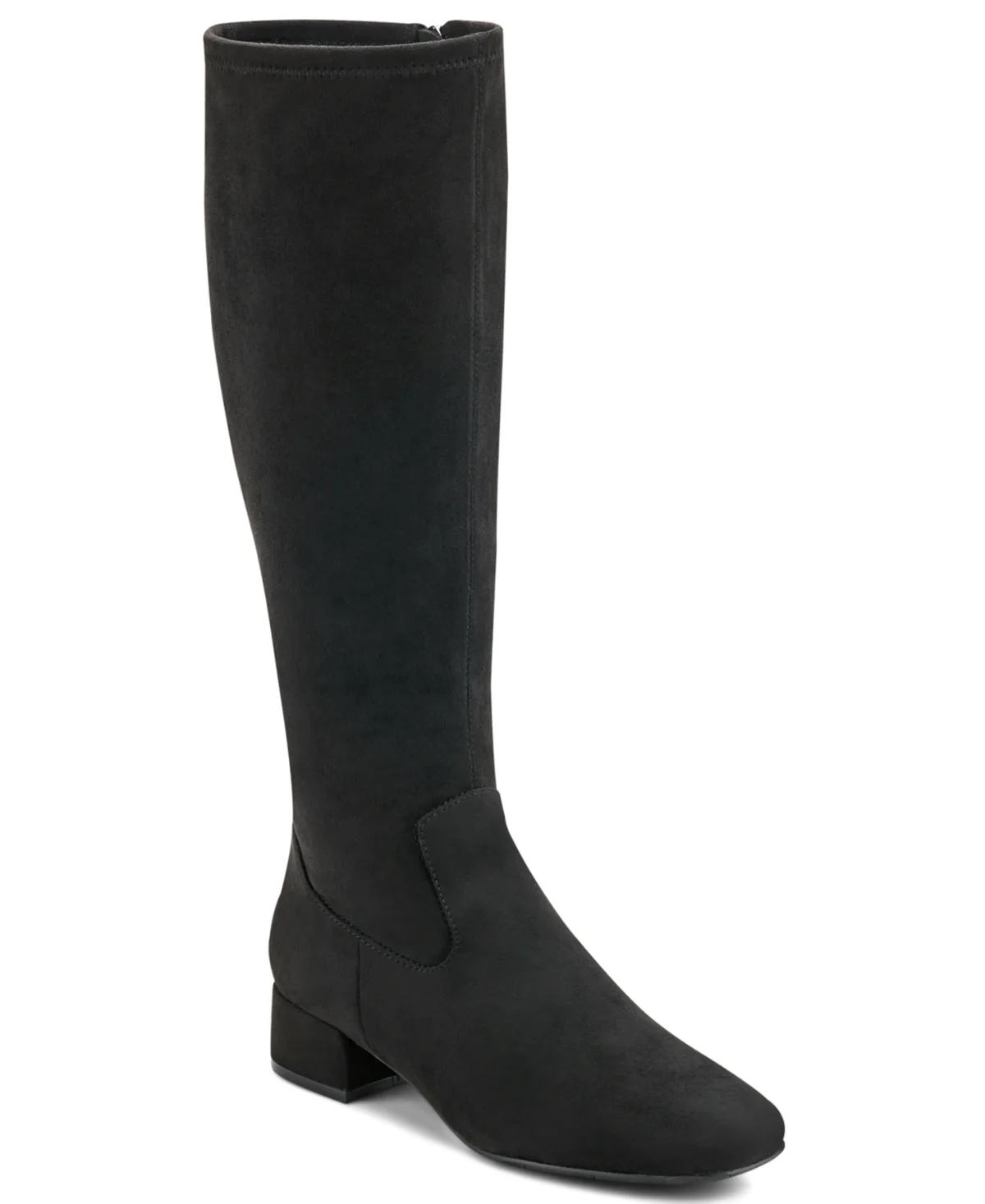 Danilyn Tall Wide-Calf Block Heel Dress Boots by Easy Spirit