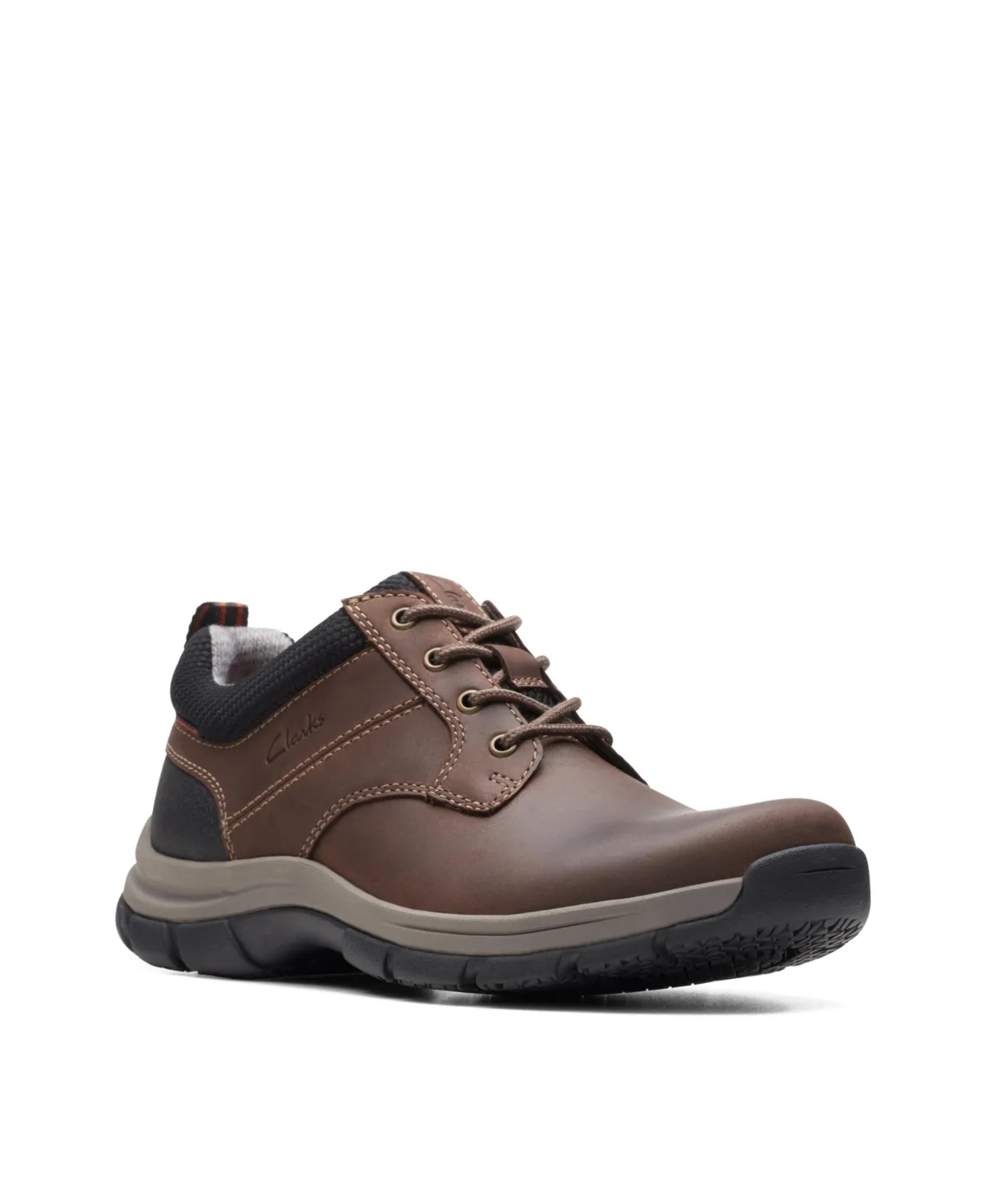 Walpath Leather Low Top Lace Up Sneaker by Clarks