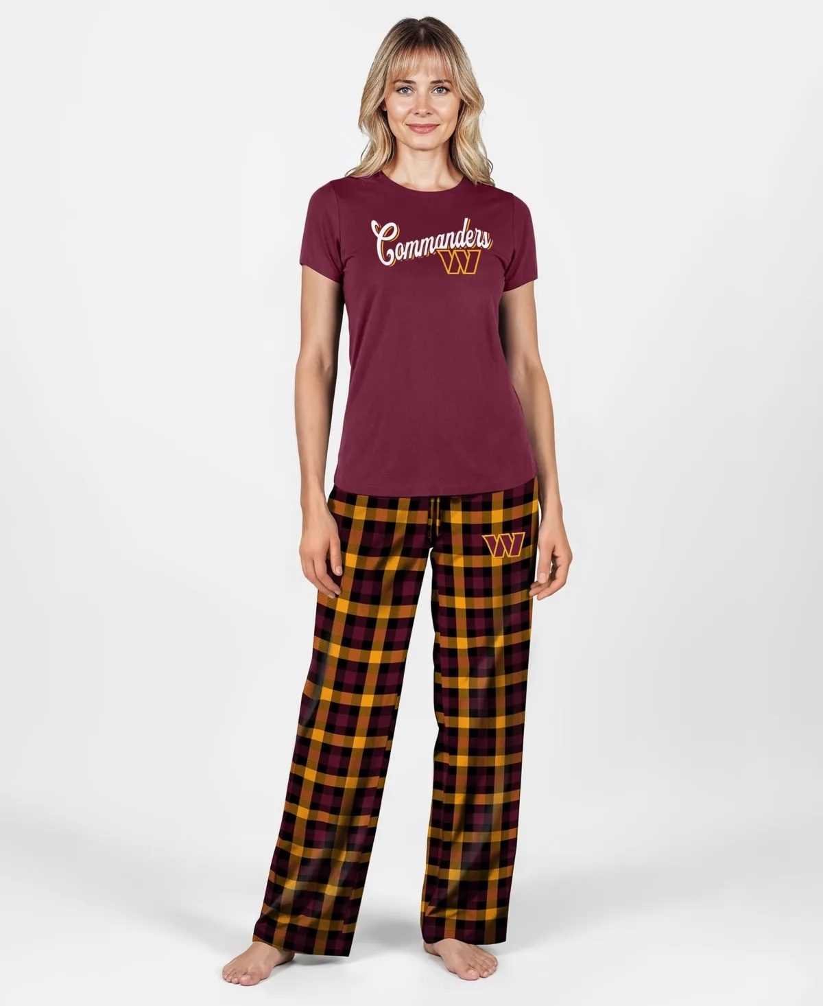 Washington Commanders Highland Sleep Set by Concepts Sport