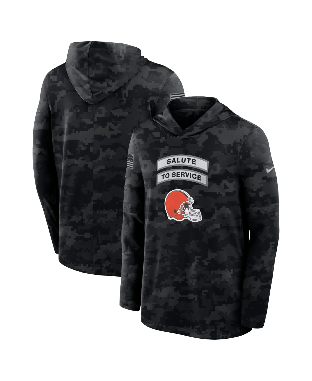 Cleveland Browns Sideline Lightweight Hooded Pullover by Nike