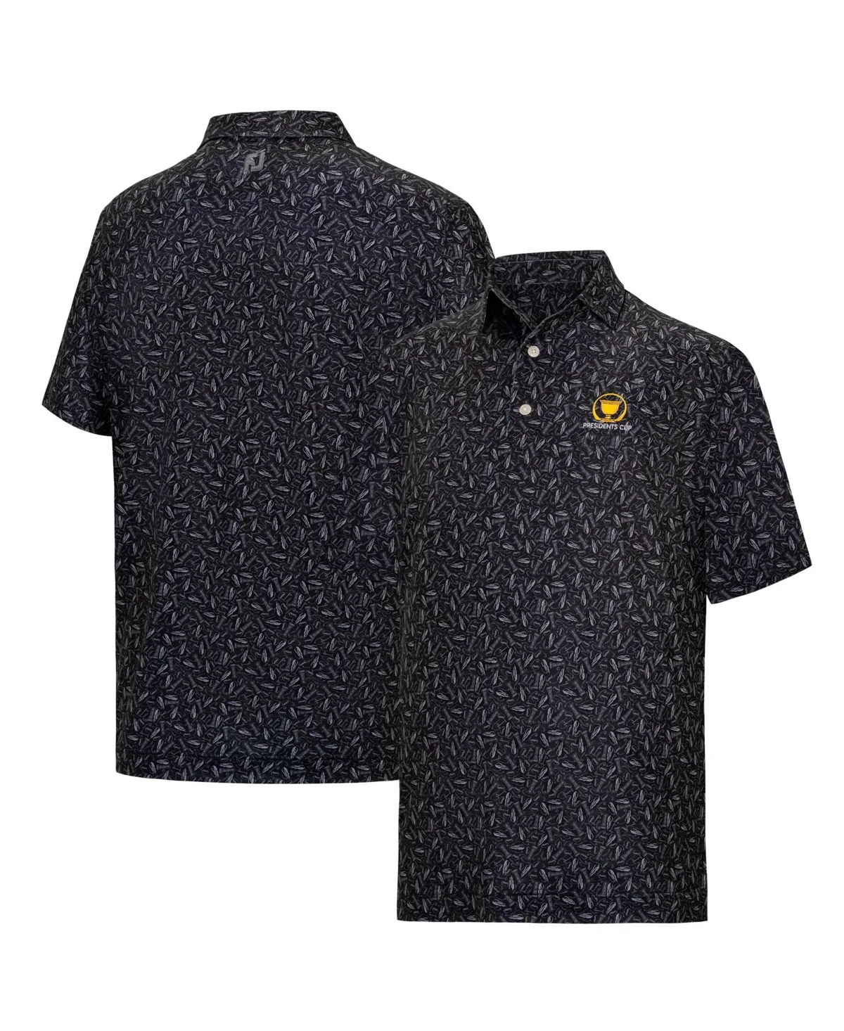Presidents Cup 2026 Presidents Cup ProDry Chicago Print Lisle Polo Shirt by FootJoy