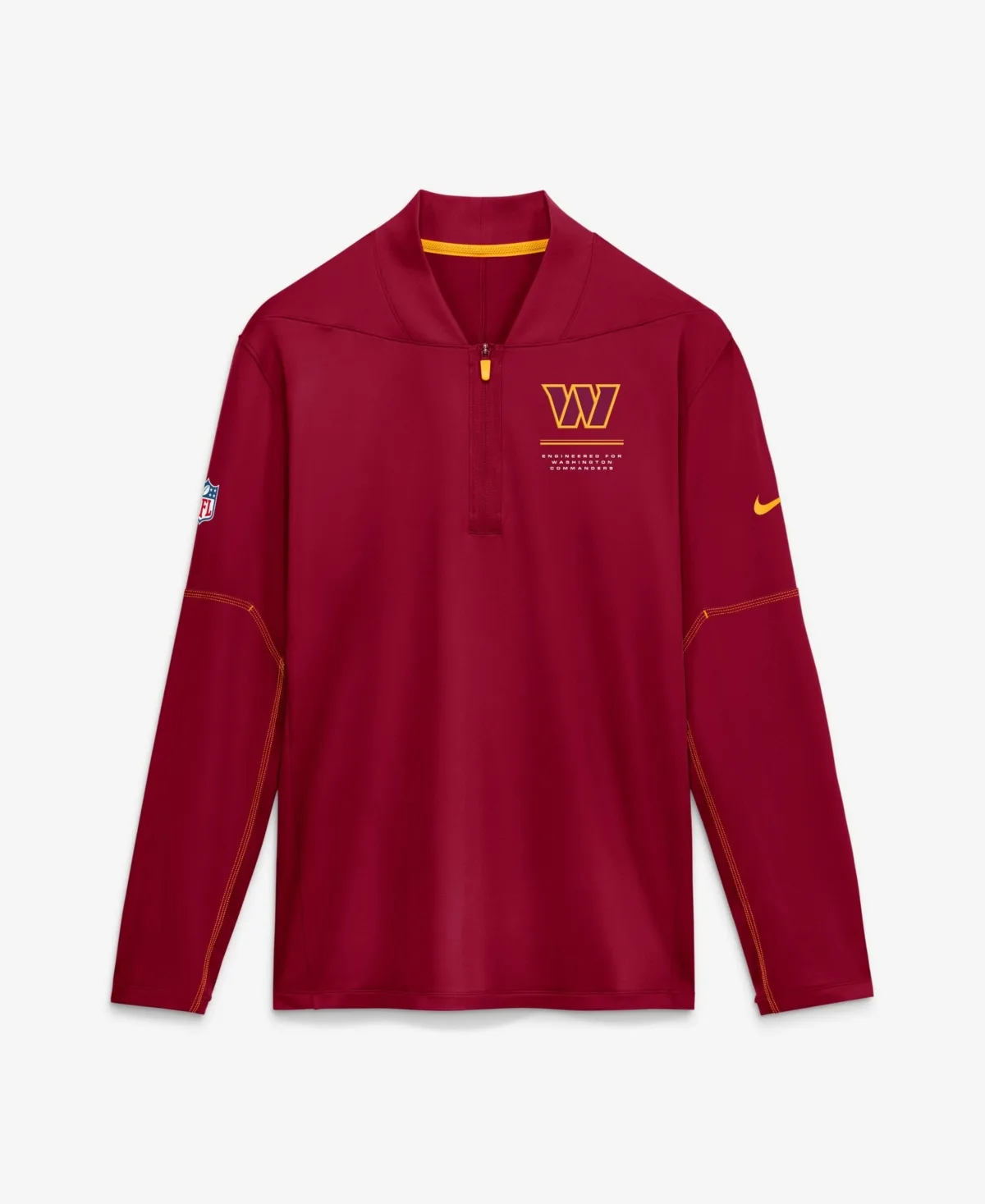 Washington Commanders Sideline Midweight Half-Zip Pullover by Nike